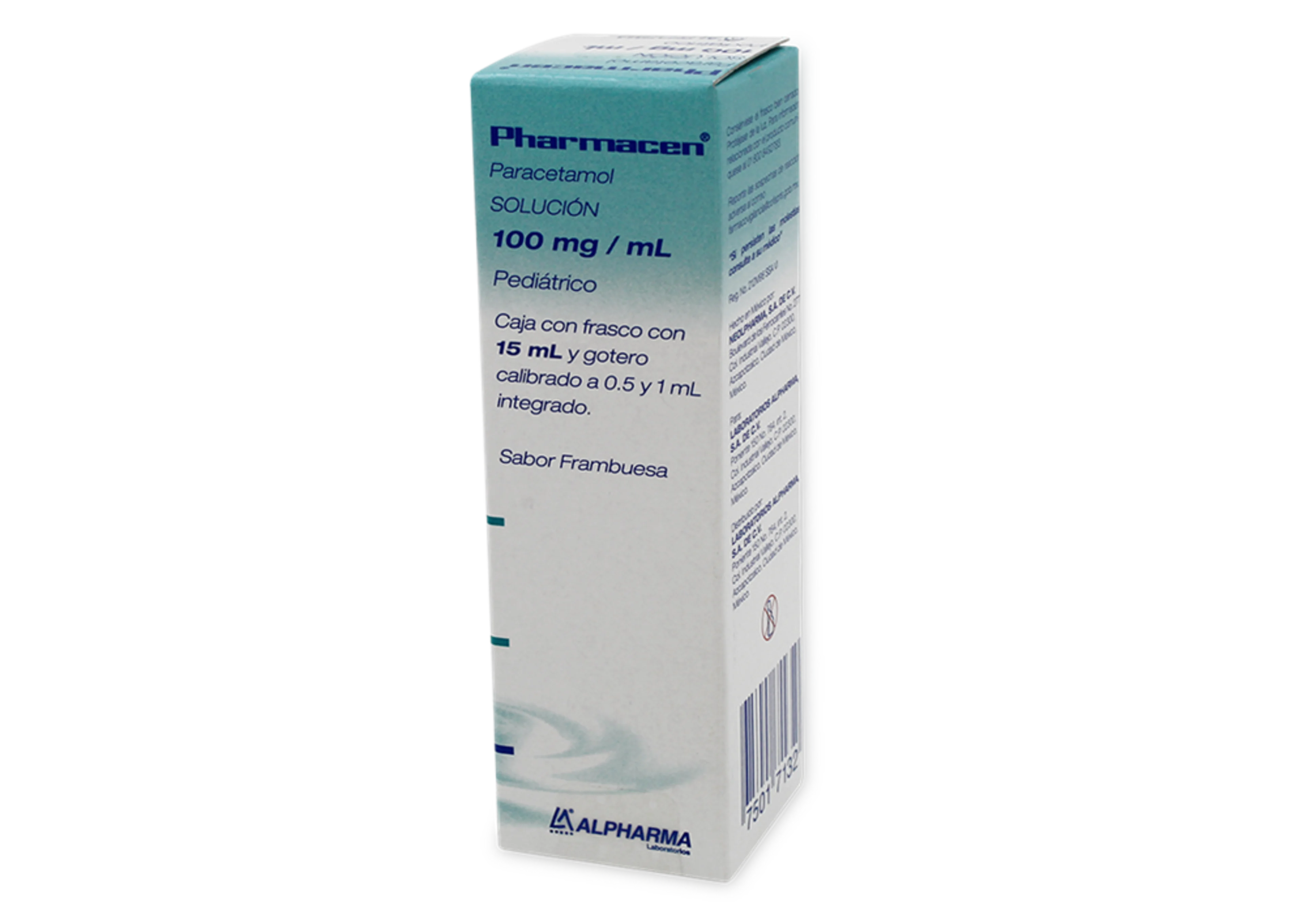 Pharmacen 100 Mg Solución Pediátrica Con 15 Ml