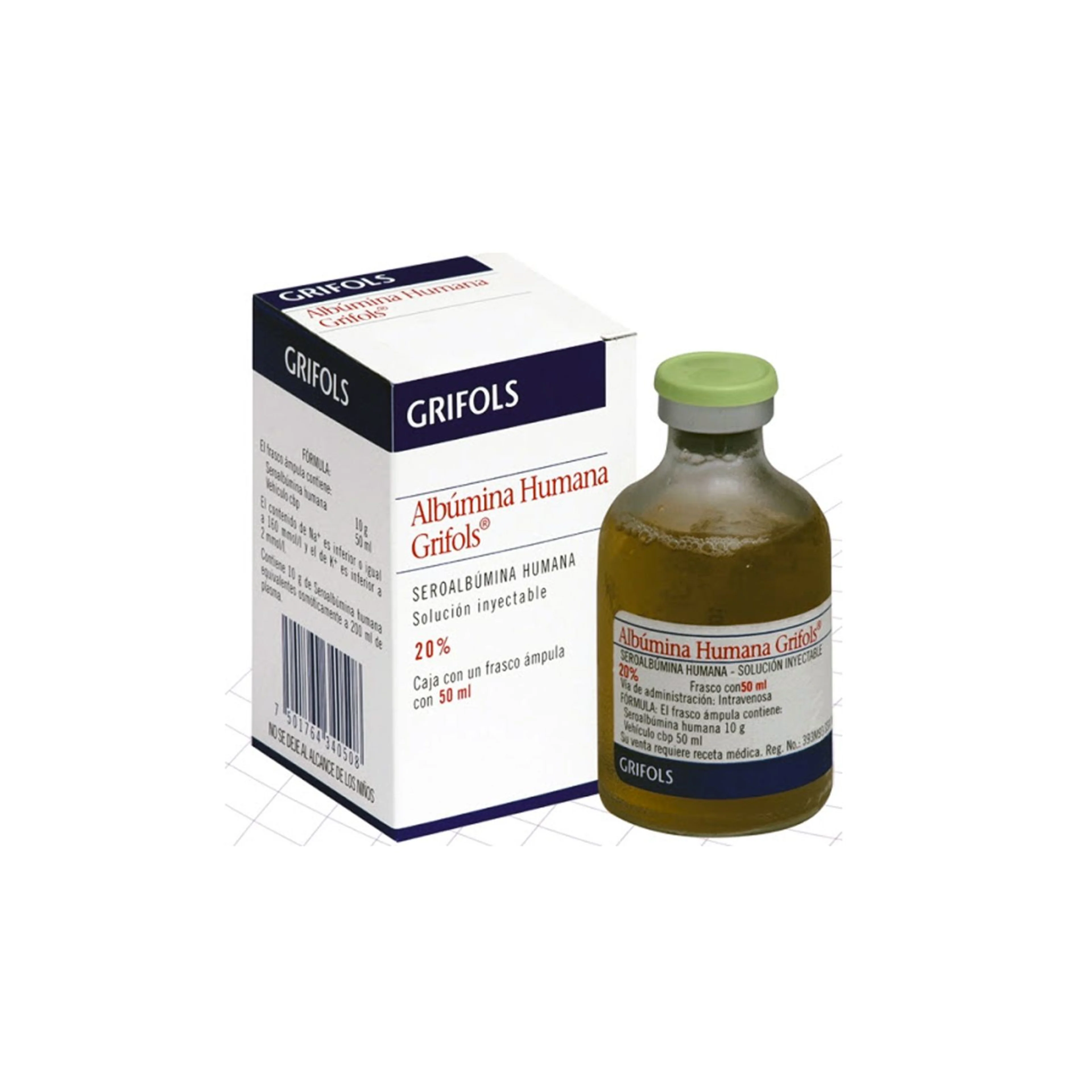 Albumina humana, grifols albúmina sérica humana 20 % con 1 solución