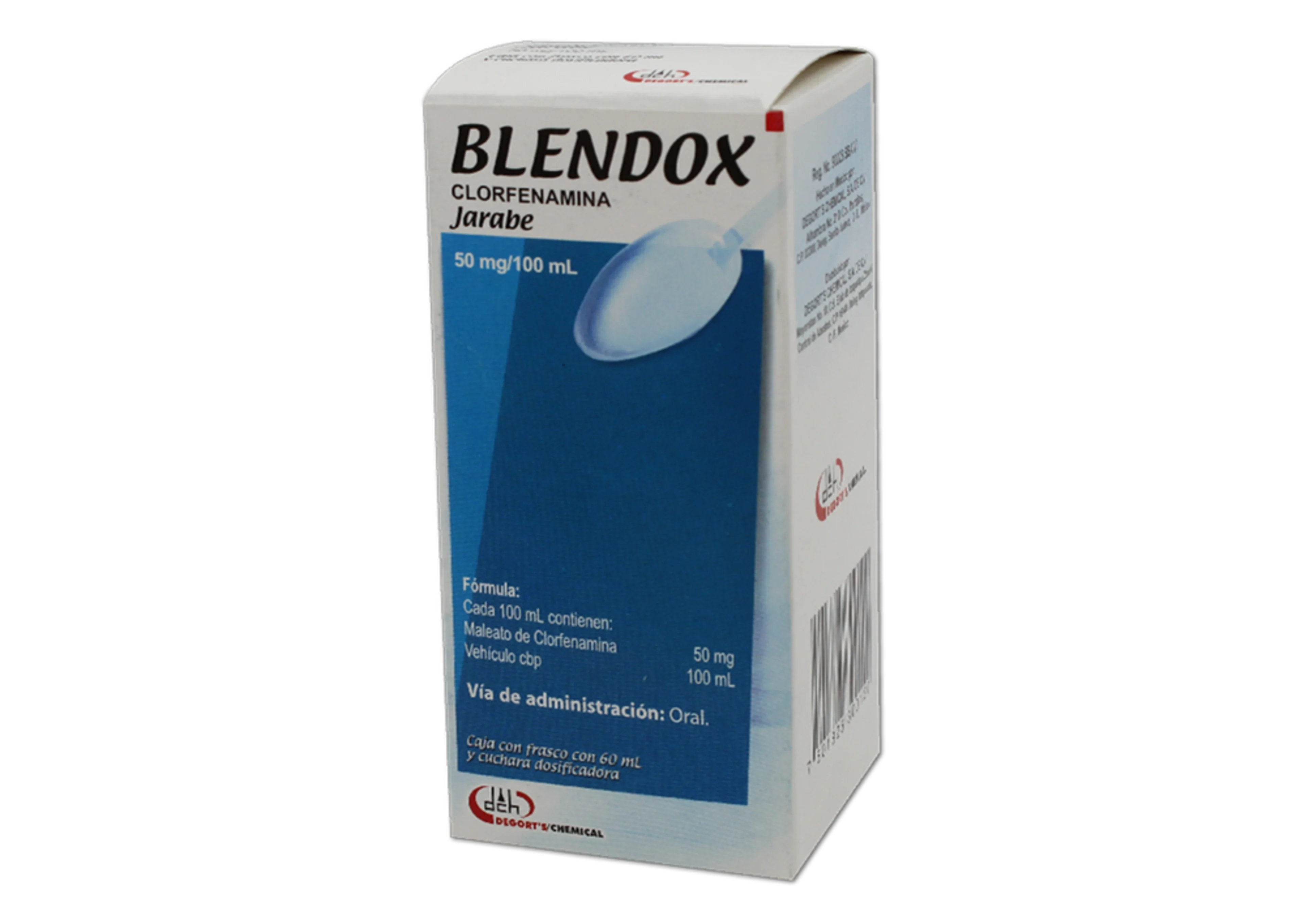 Blendox 50 Mg Jarabe Con 60 Ml