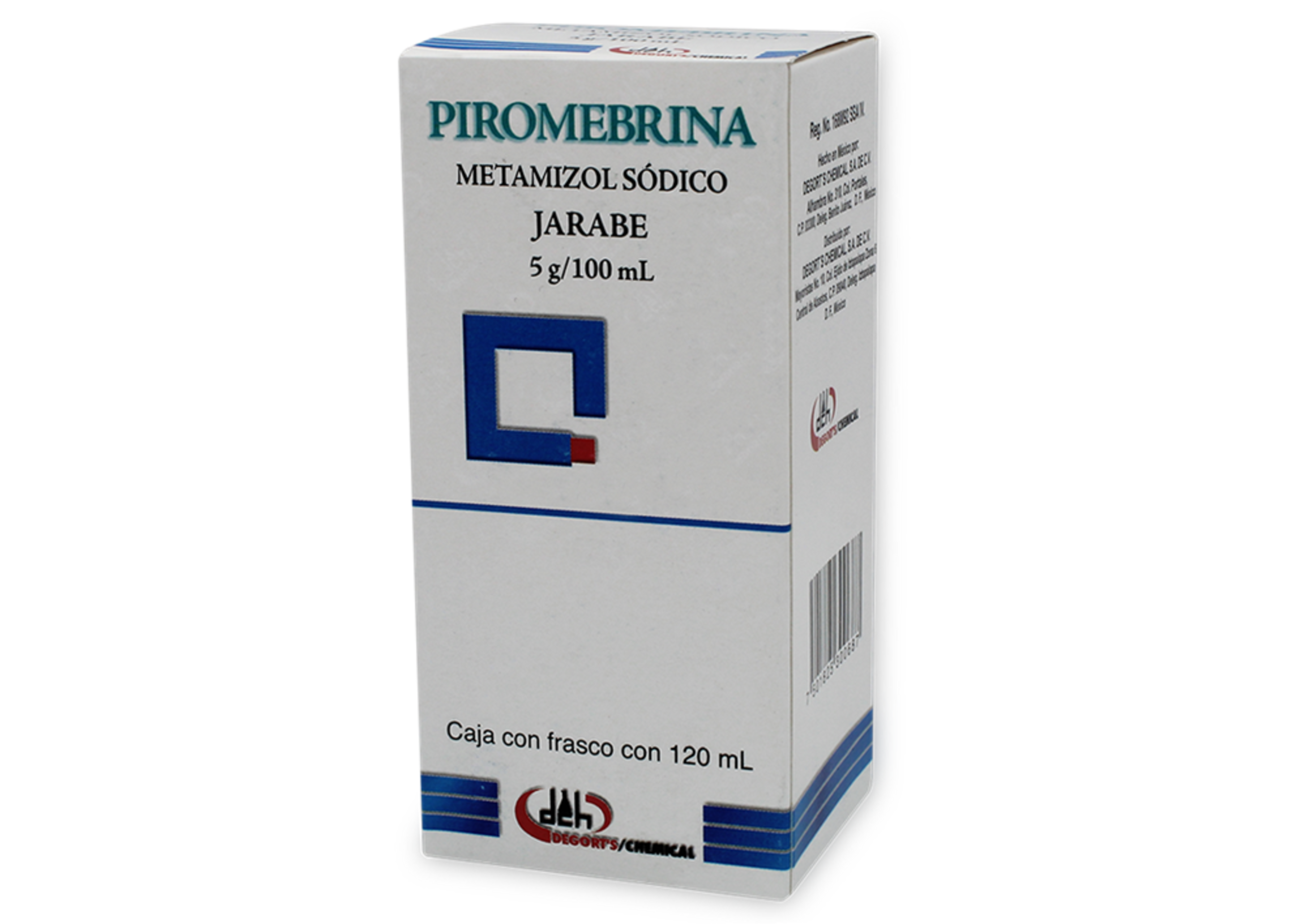Piromebrina 5Mg Suspensión Con 120 Ml