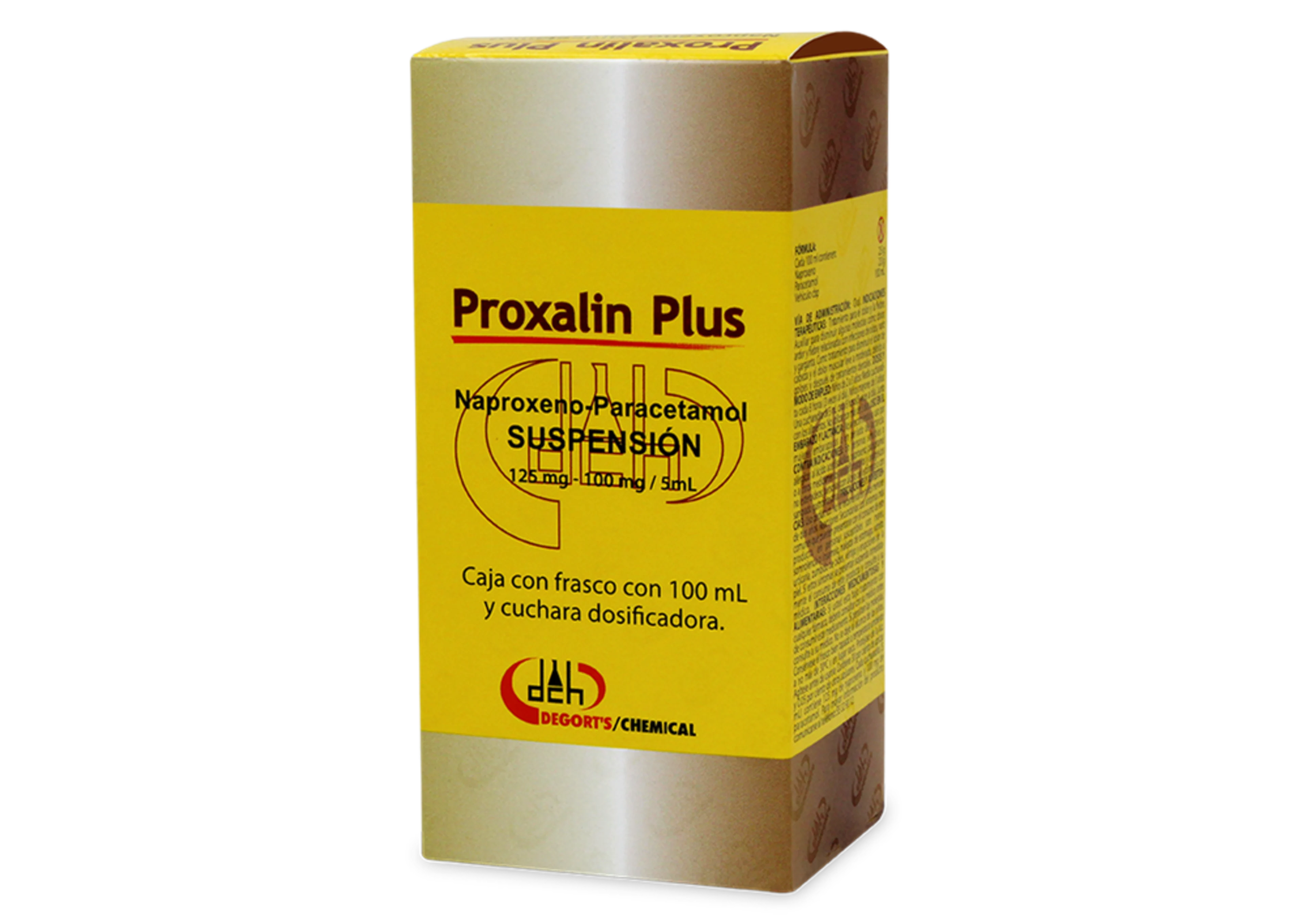 Proxalin-Plus 125/100 Mg Suspensión Oral Con 100 Ml