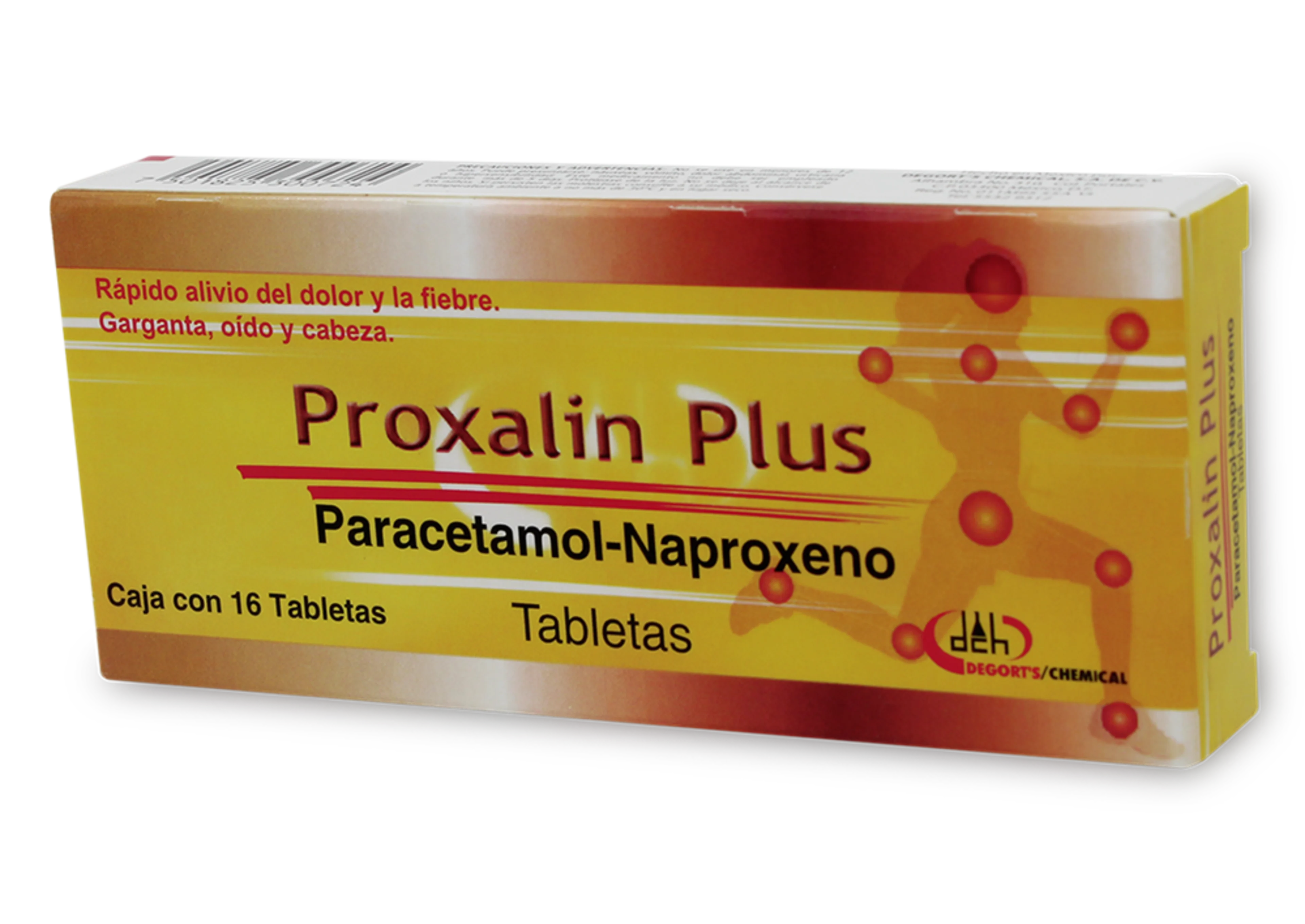 Proxalin Plus Con 16 Tabletas