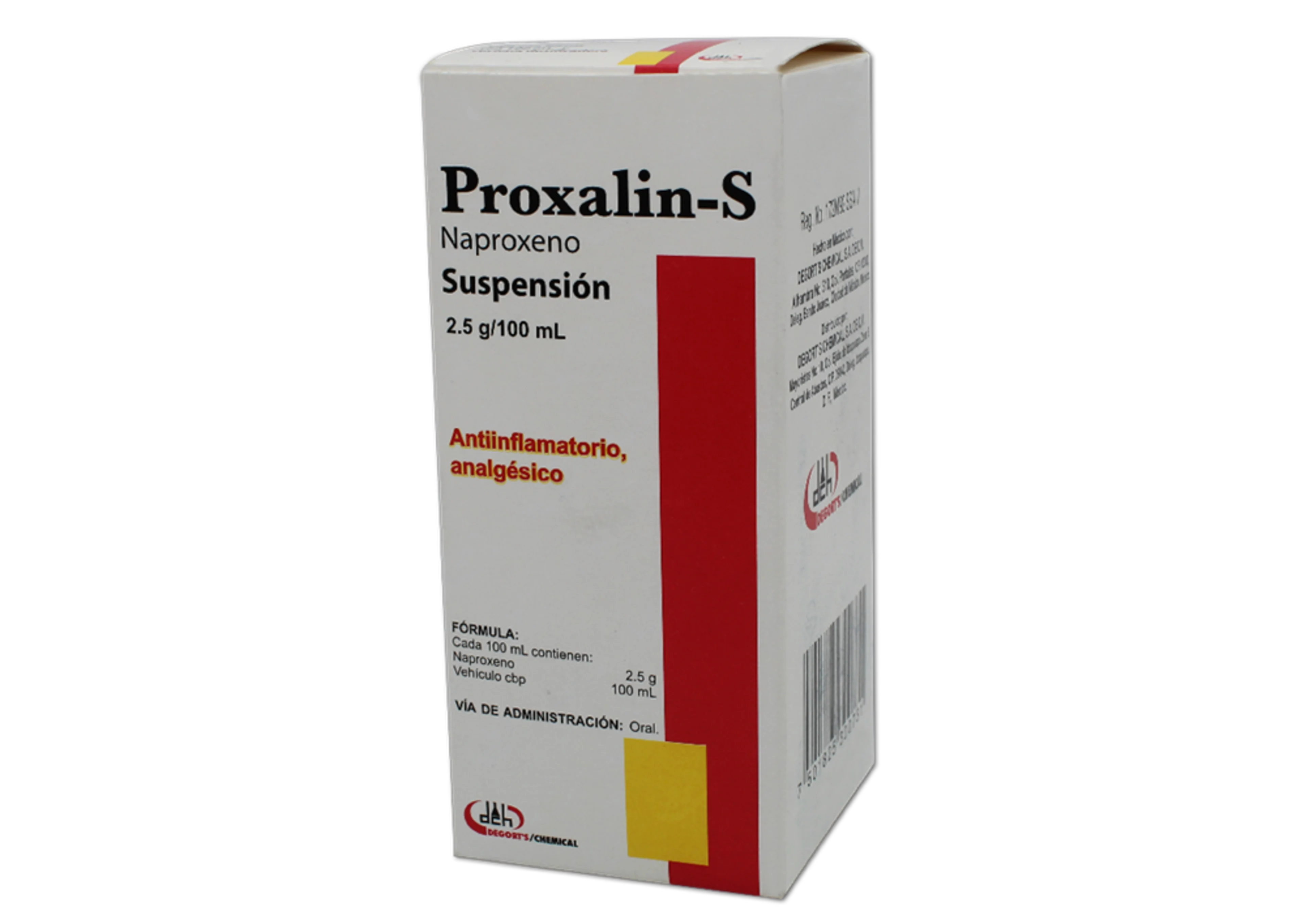 Proxalin-S 2.5 G Con 100 Ml De Suspensión