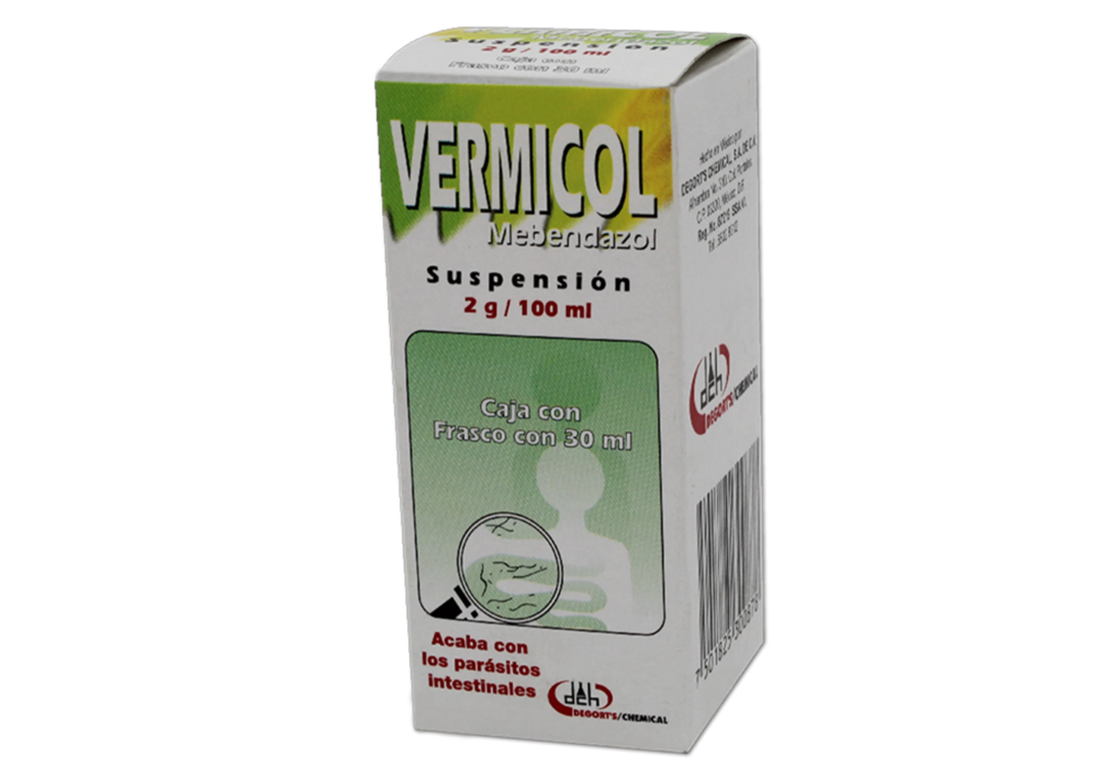 Vermicol 2Mg Suspensión Con 30 Ml