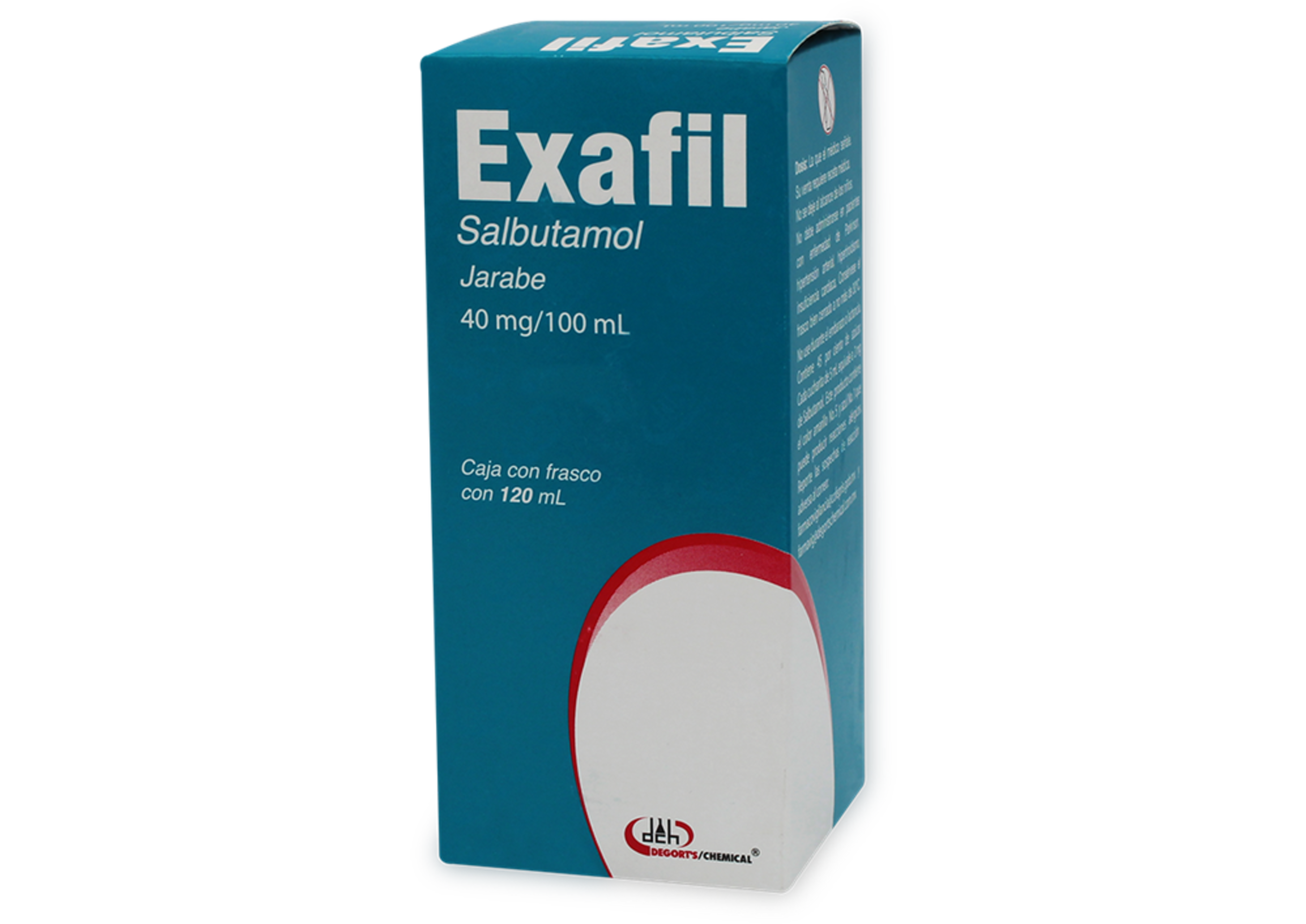 Exafil 40 Mg Con 120 Ml De Jarabe