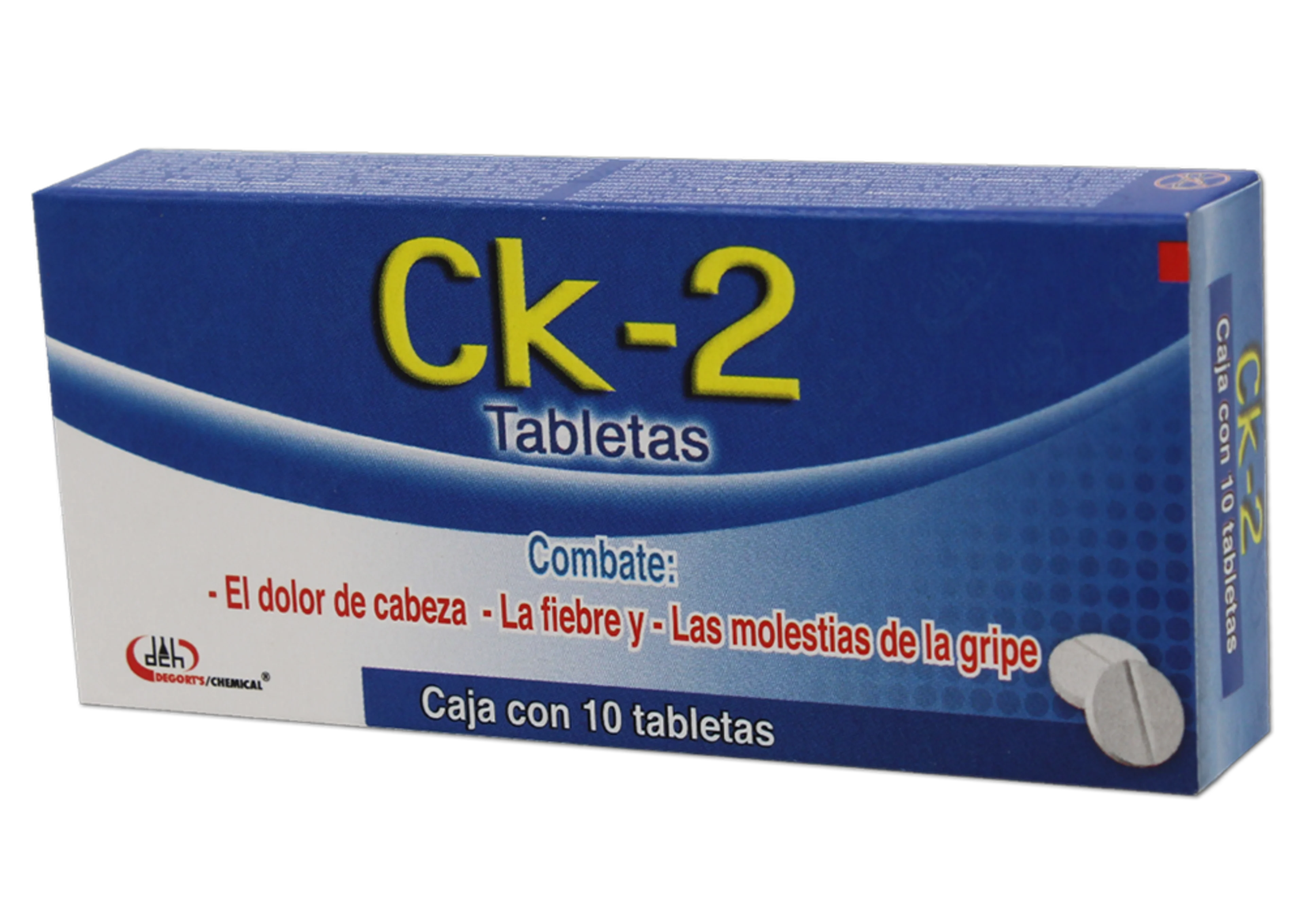Ck-2 500/5/4/25 Mg Con 10 Tabletas
