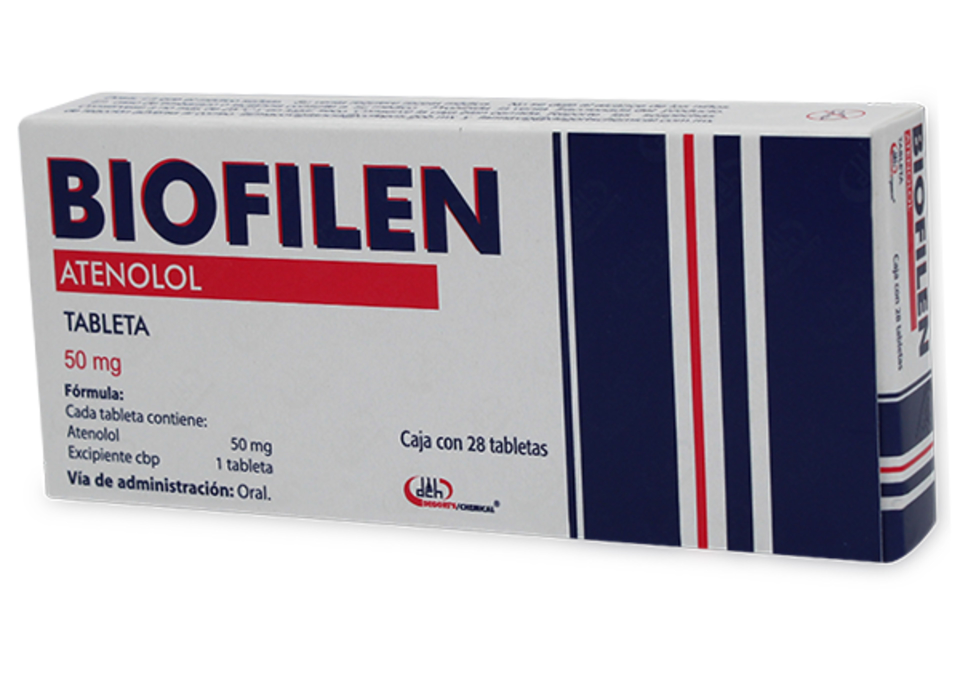 Biofilen 50 Mg Con 28 Tabletas