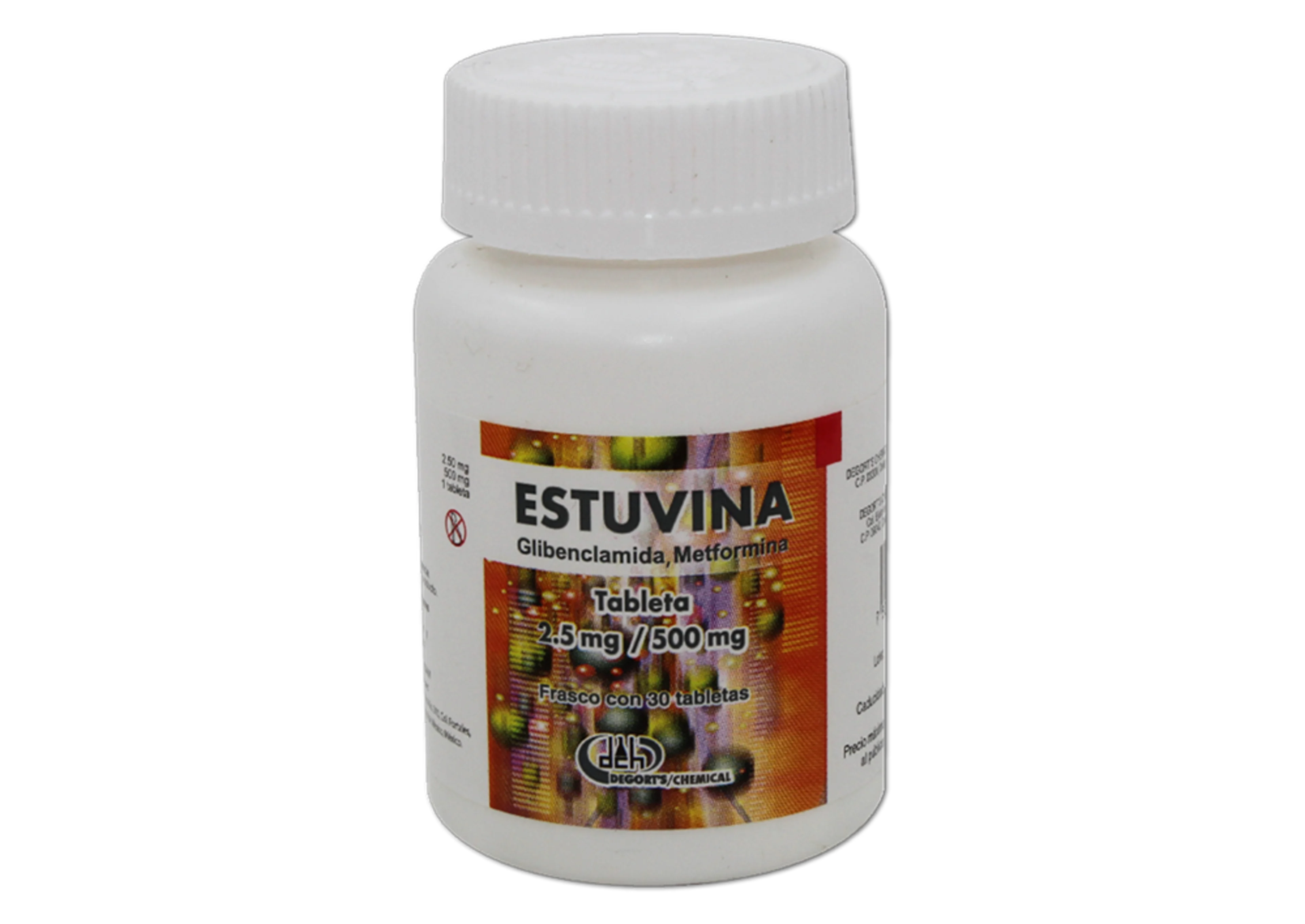 Estuvina 2.5/500 Mg Con 30 Tabletas