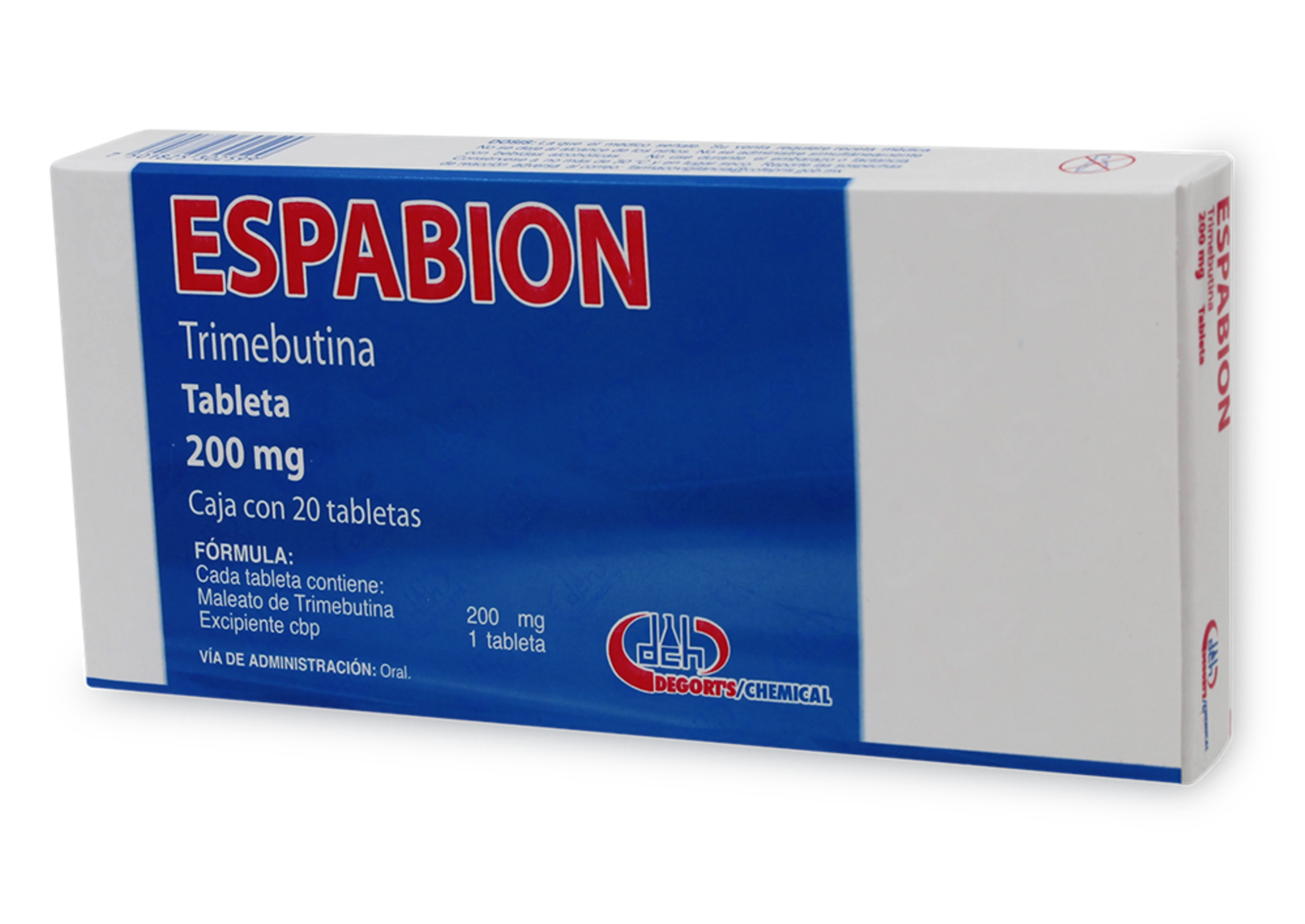 Espabion 200 Mg Con 20 Tabletas