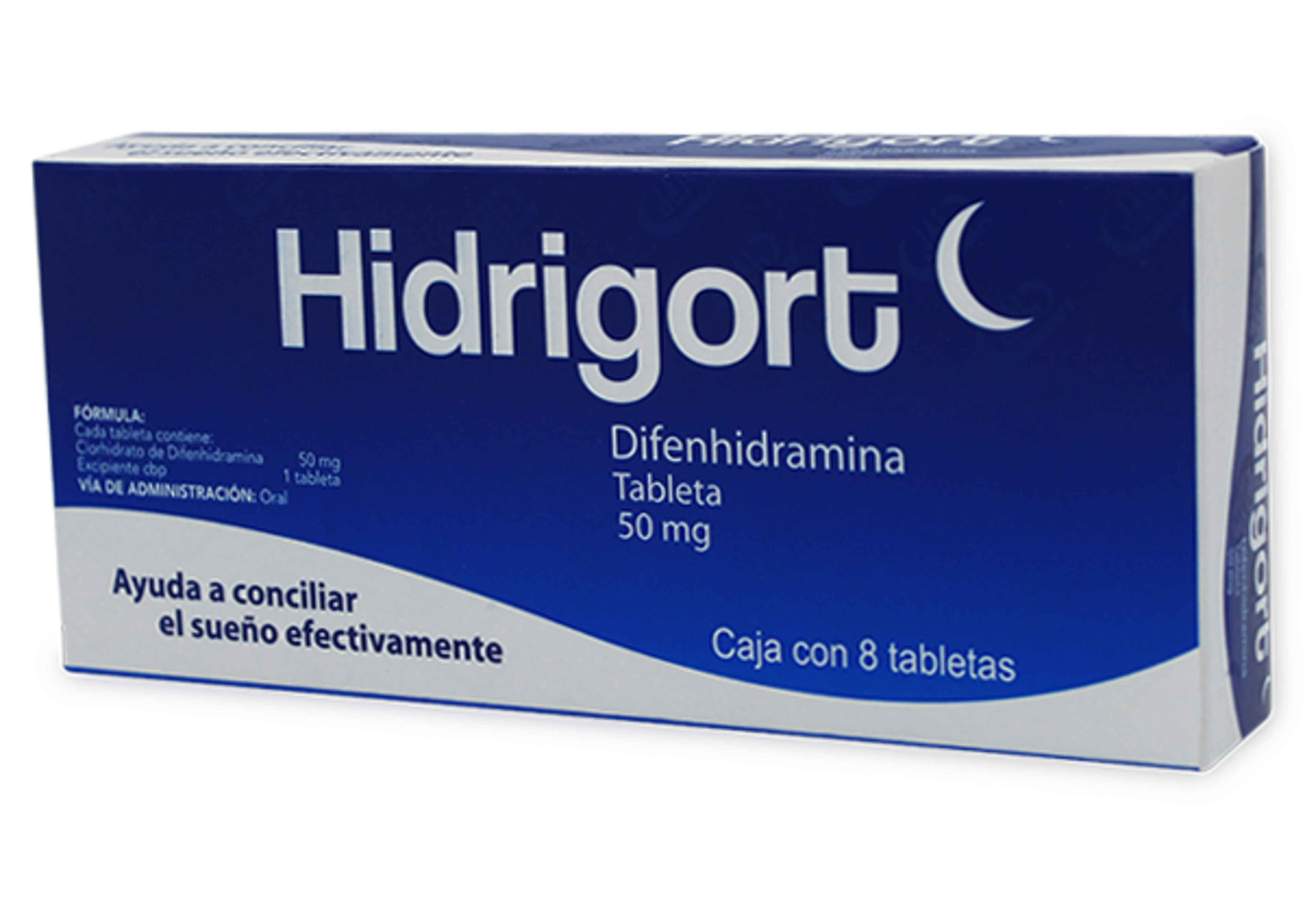 Hidrigort 50 Mg Con 8 Tabletas