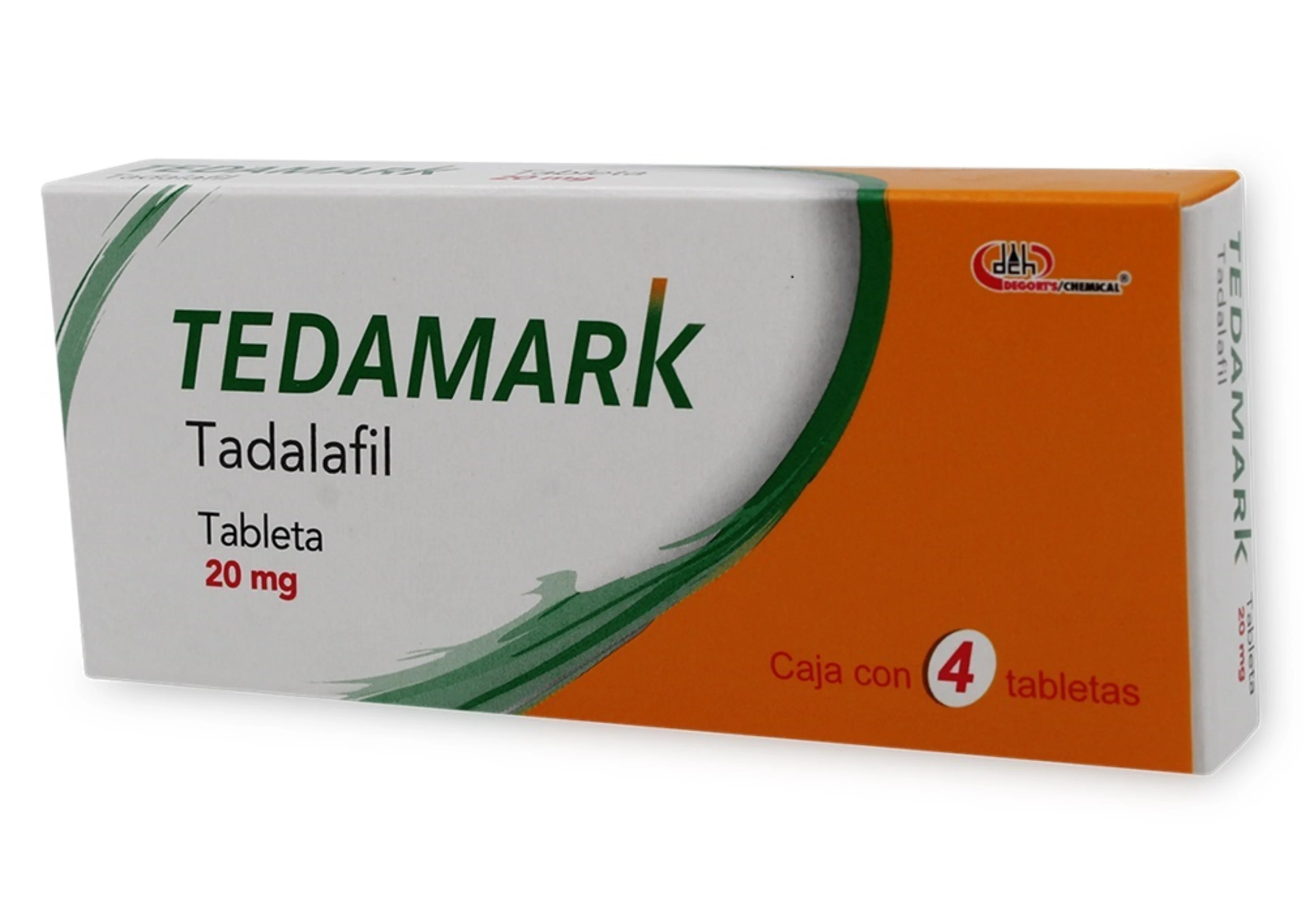 Tedamark 20 Mg Con 4 Tabletas