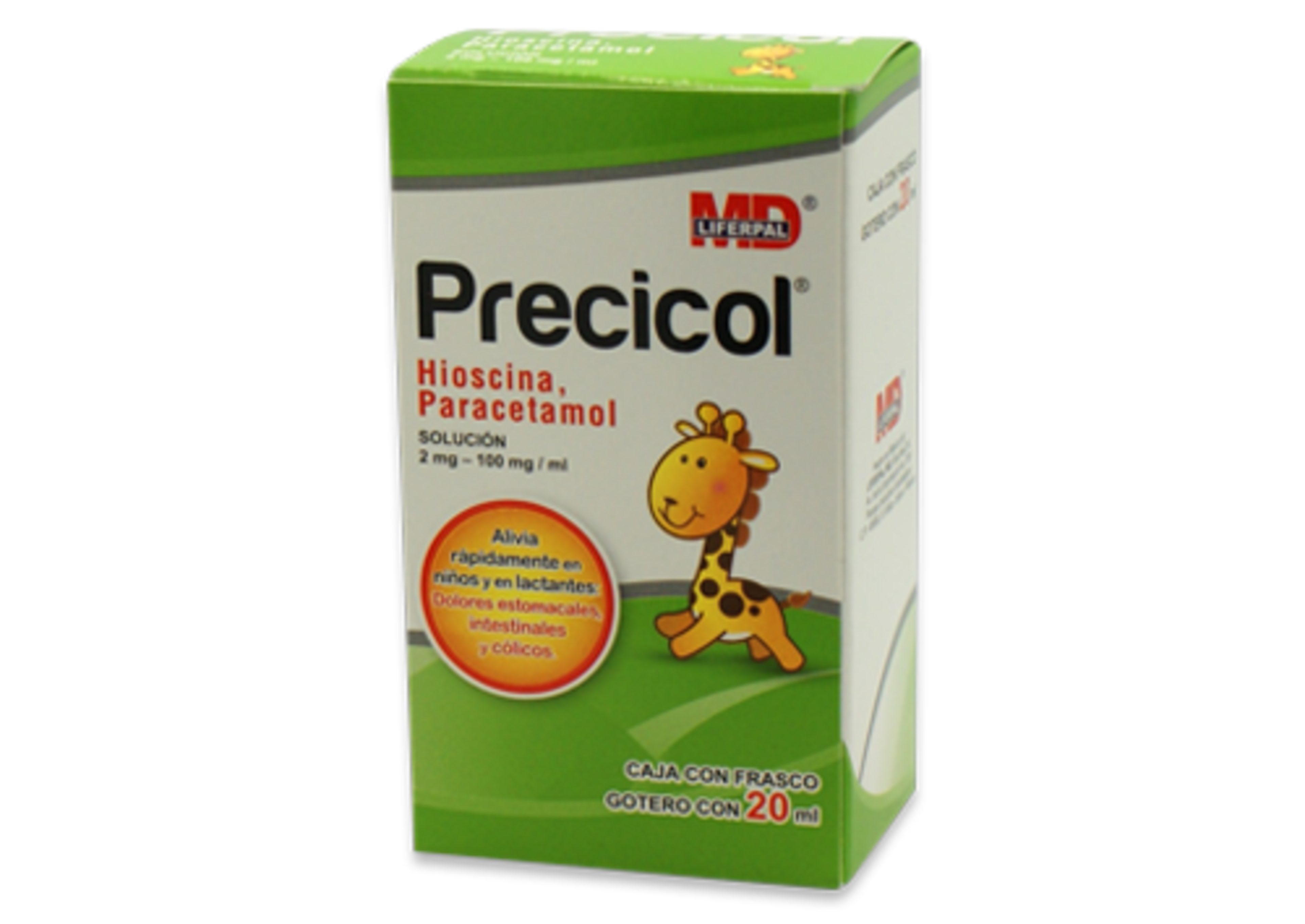 Precicol 2/100 Mg Solución Gotas 20 Ml
