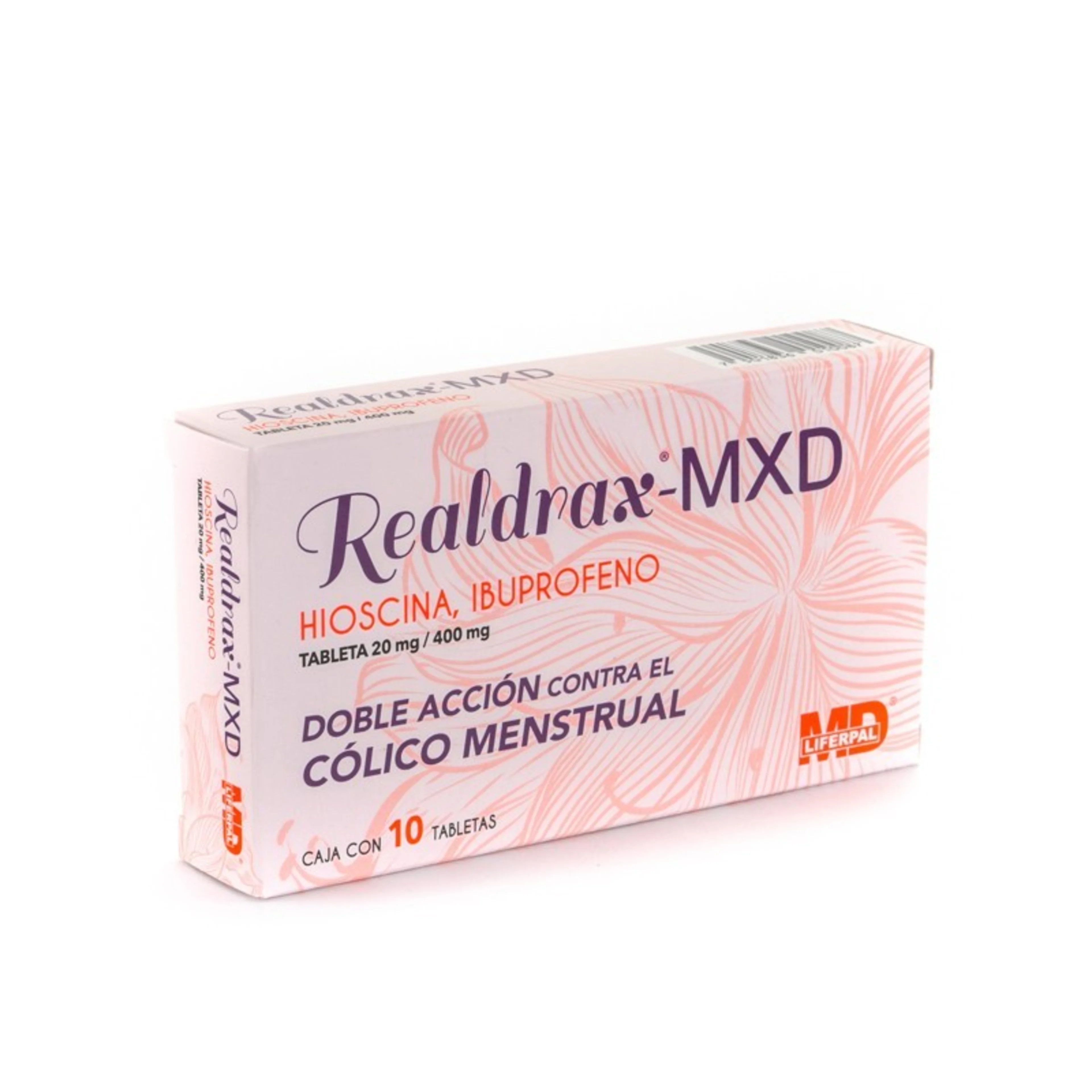 Realdrax-Mxd 20/400 Mg Con 10 Tabletas