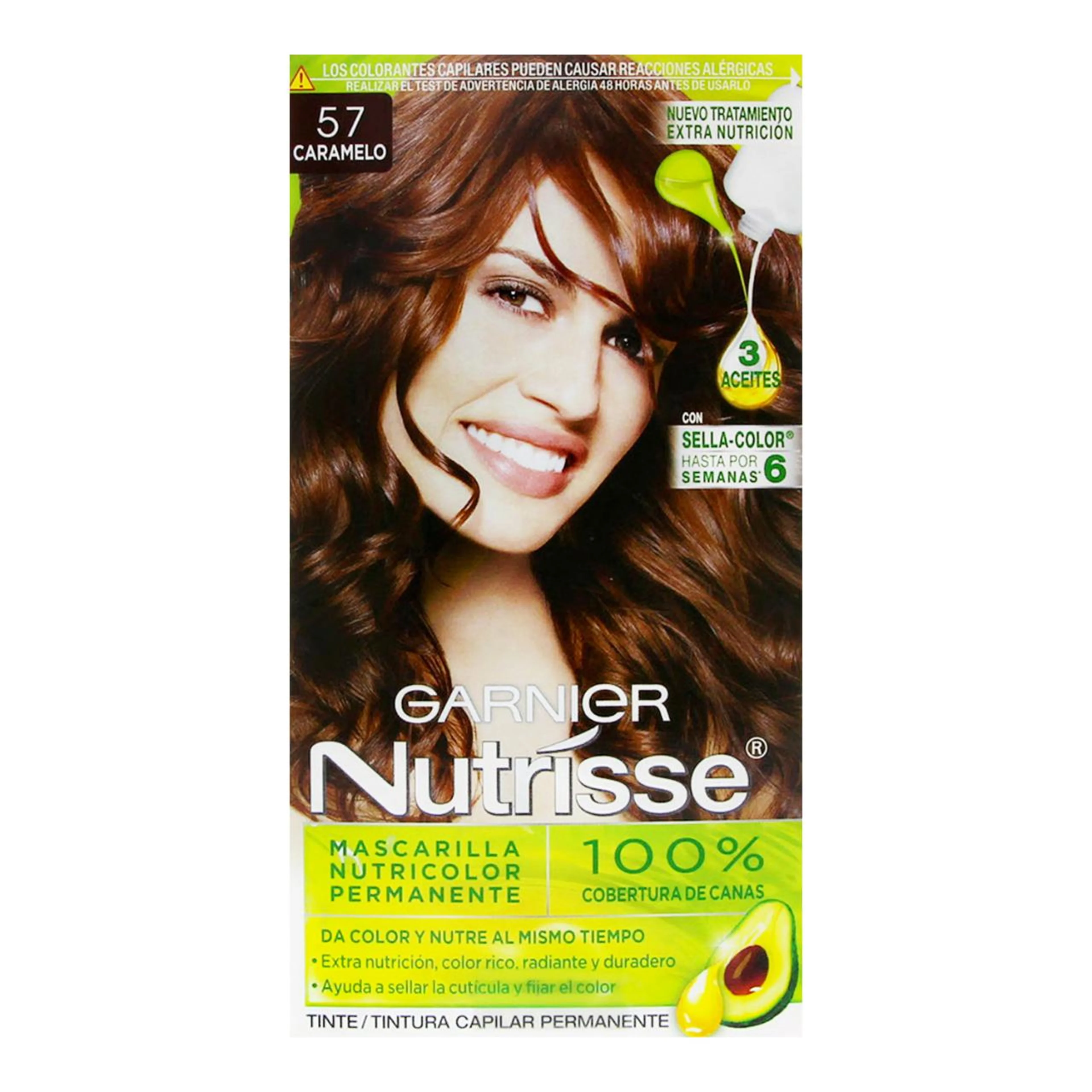 Nutrisse Tinte En Crema Tono 57 Caramelo