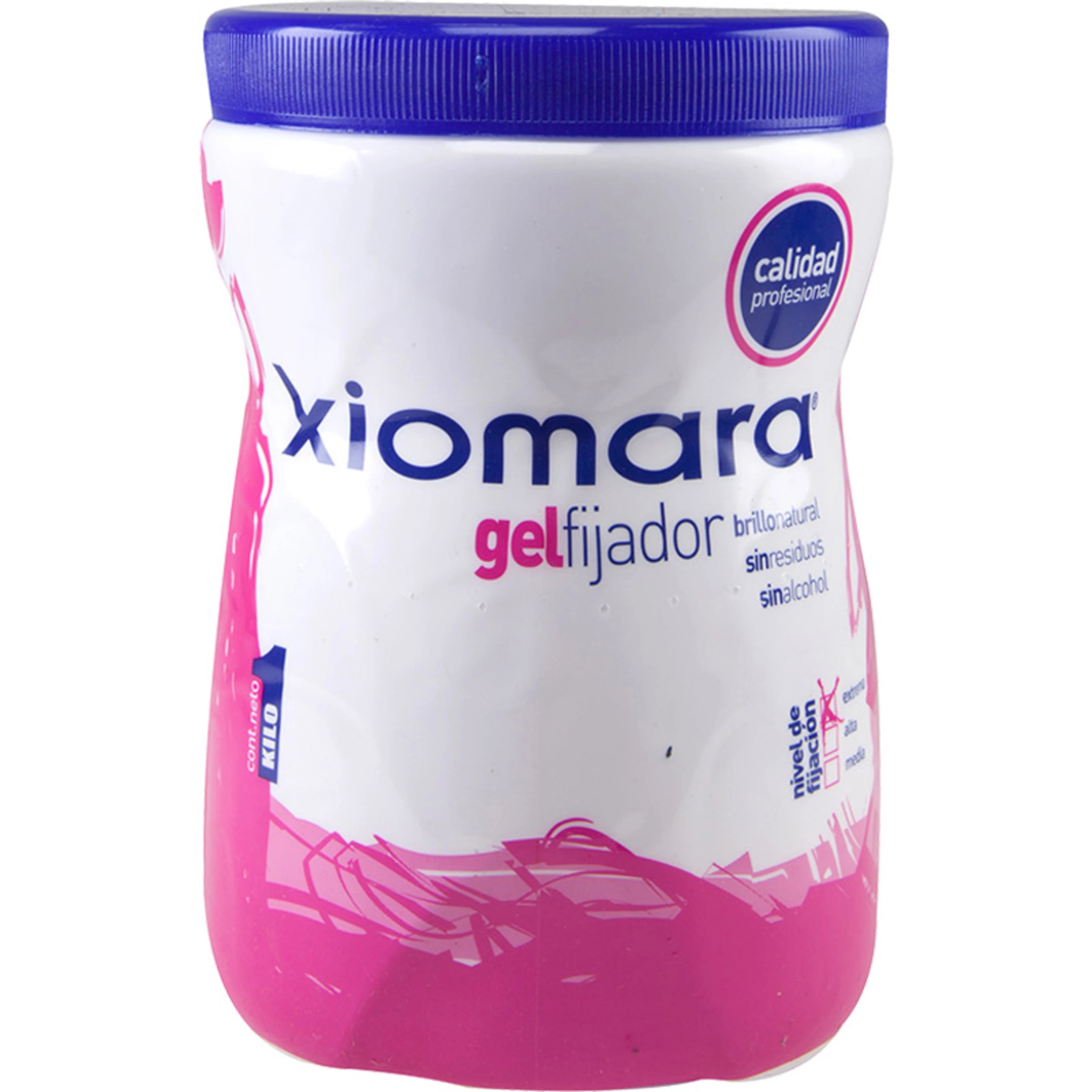 Xiomara fijadores 1 kg gel botella