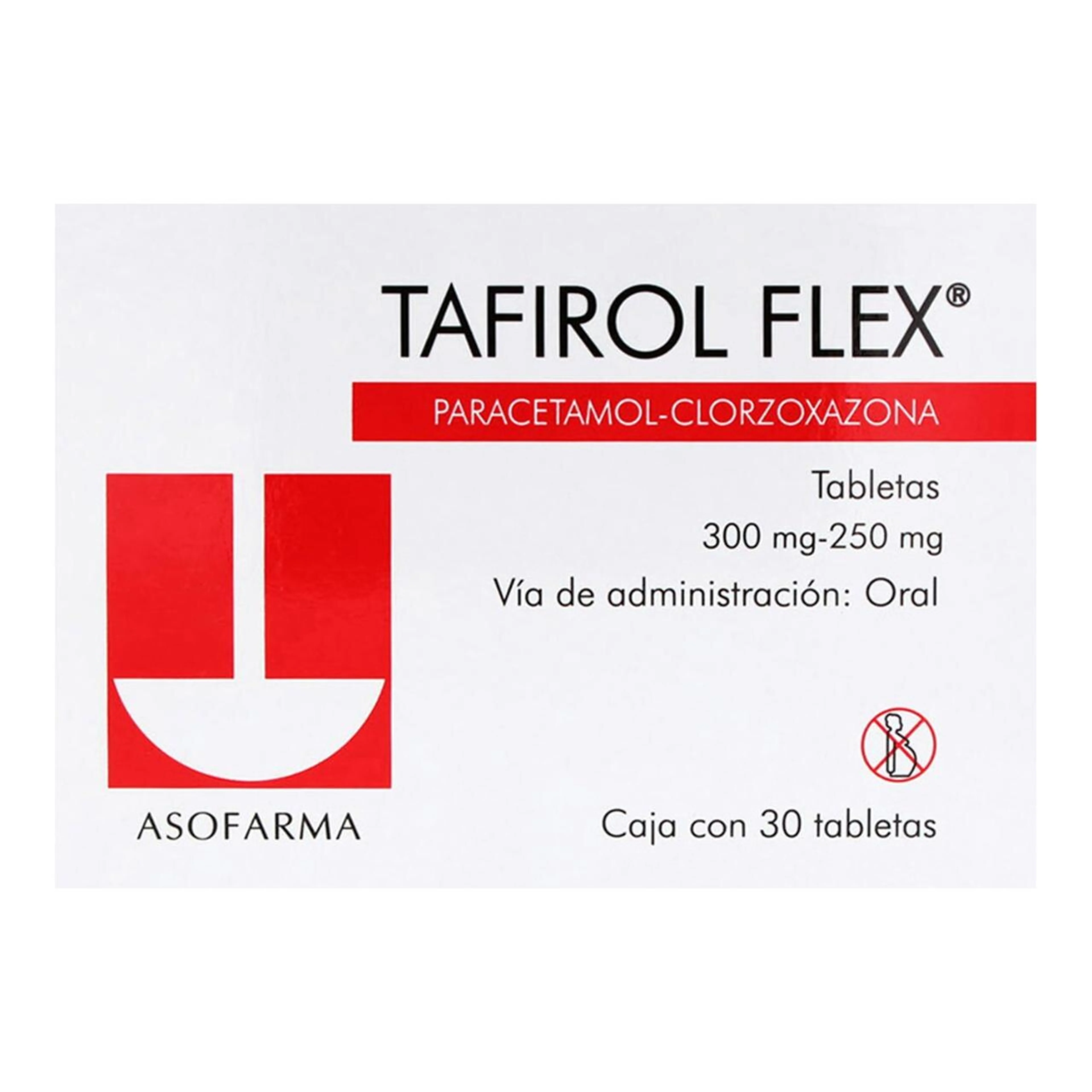 Tafirol Flex 300/250 Mg Con 30 Tabletas