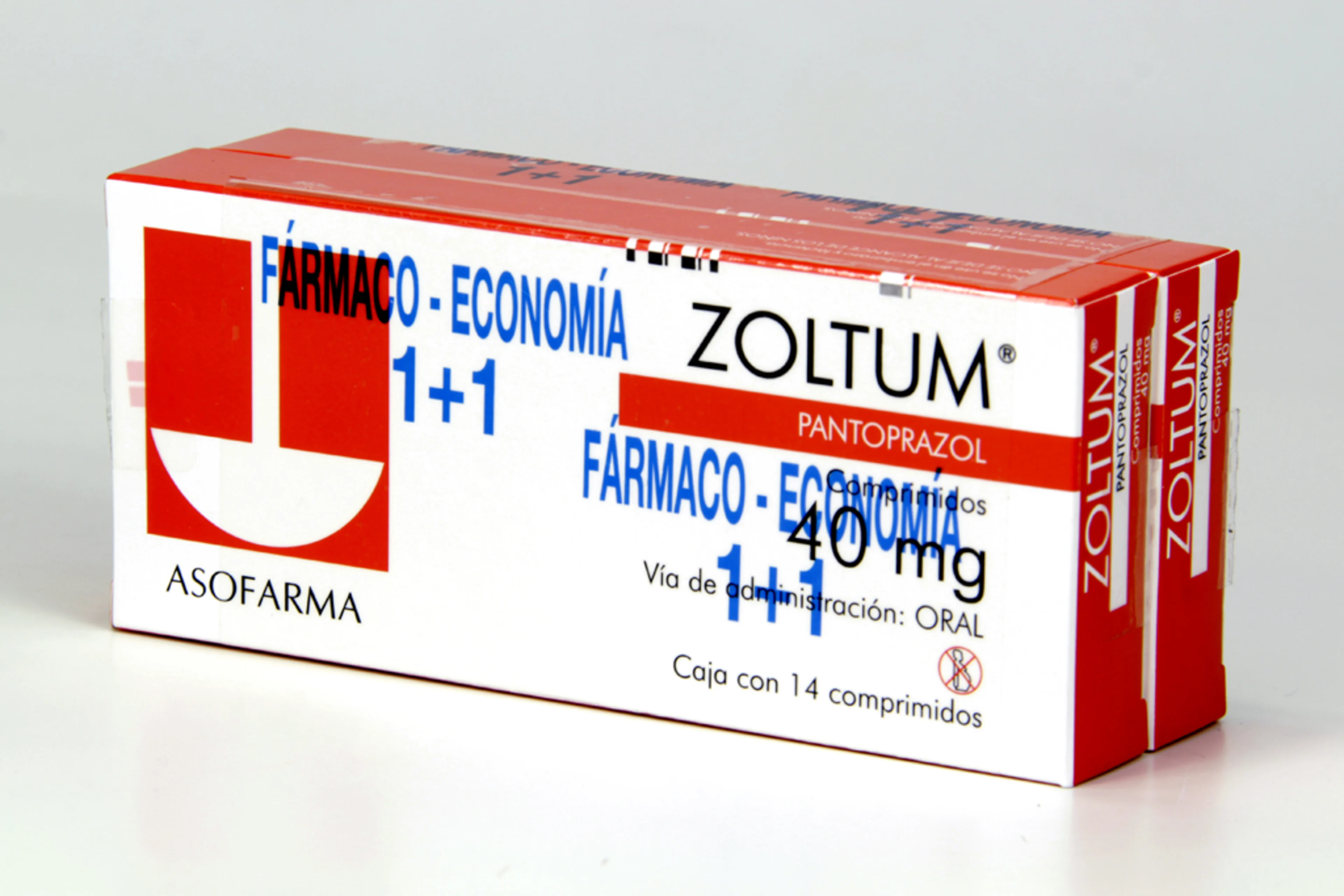 Zoltum pantoprazol 40 mg con 14 comprimidos