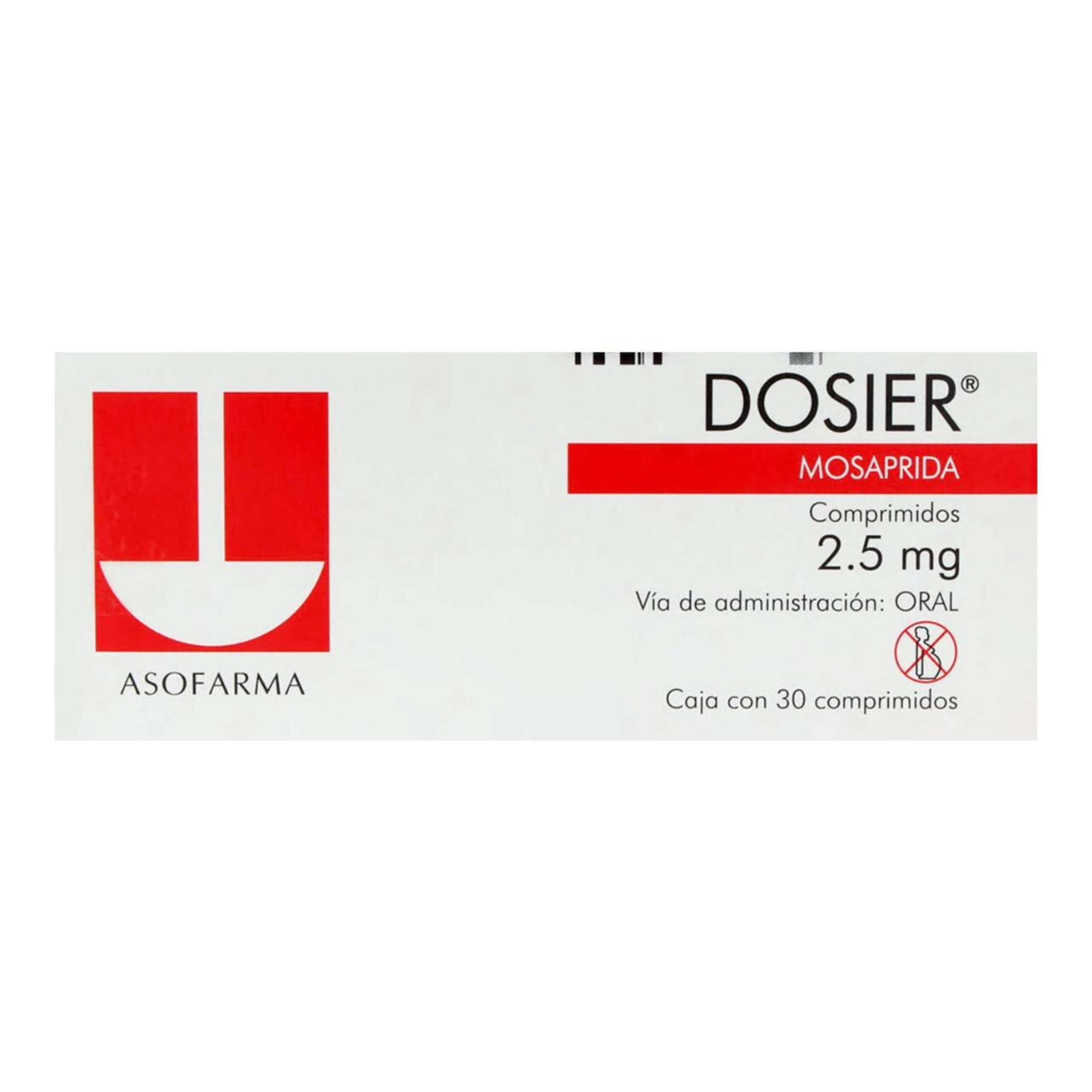 Dosier 2.5 Mg Con 30 Comprimidos