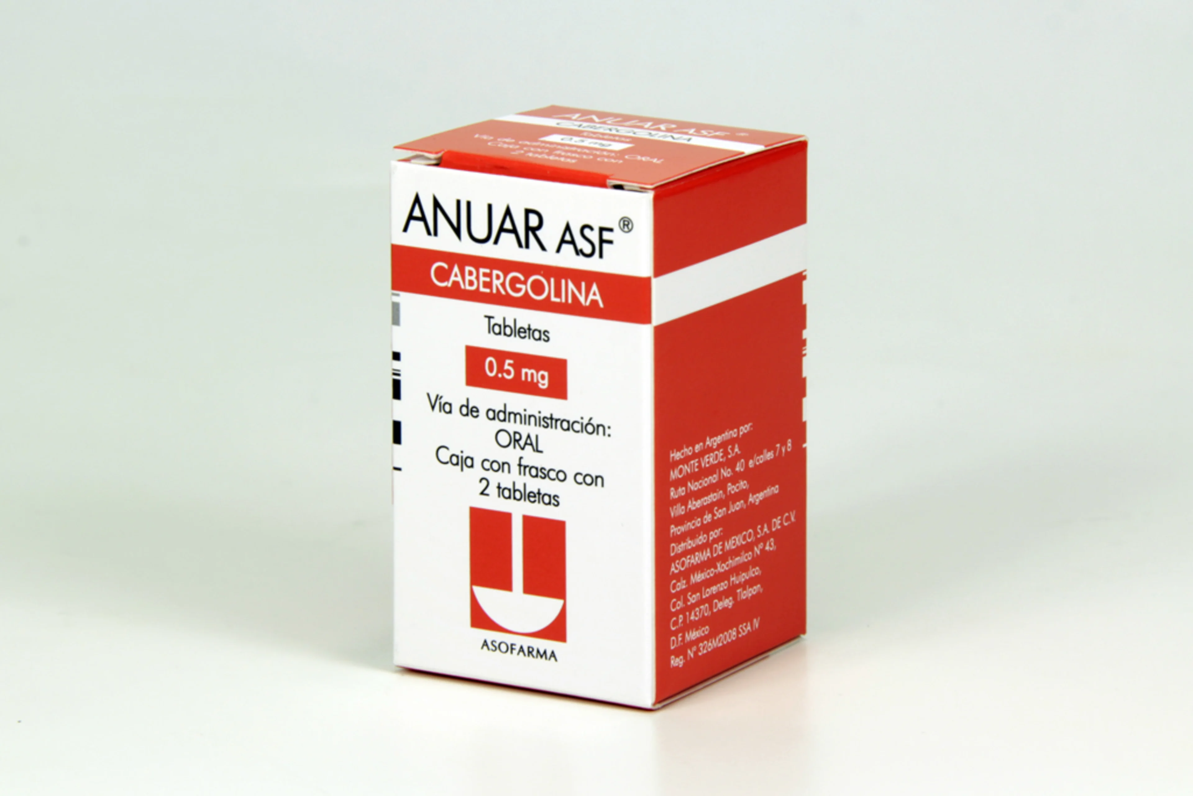 Anuar Asf 0.5 Mg Con 2 Tabletas