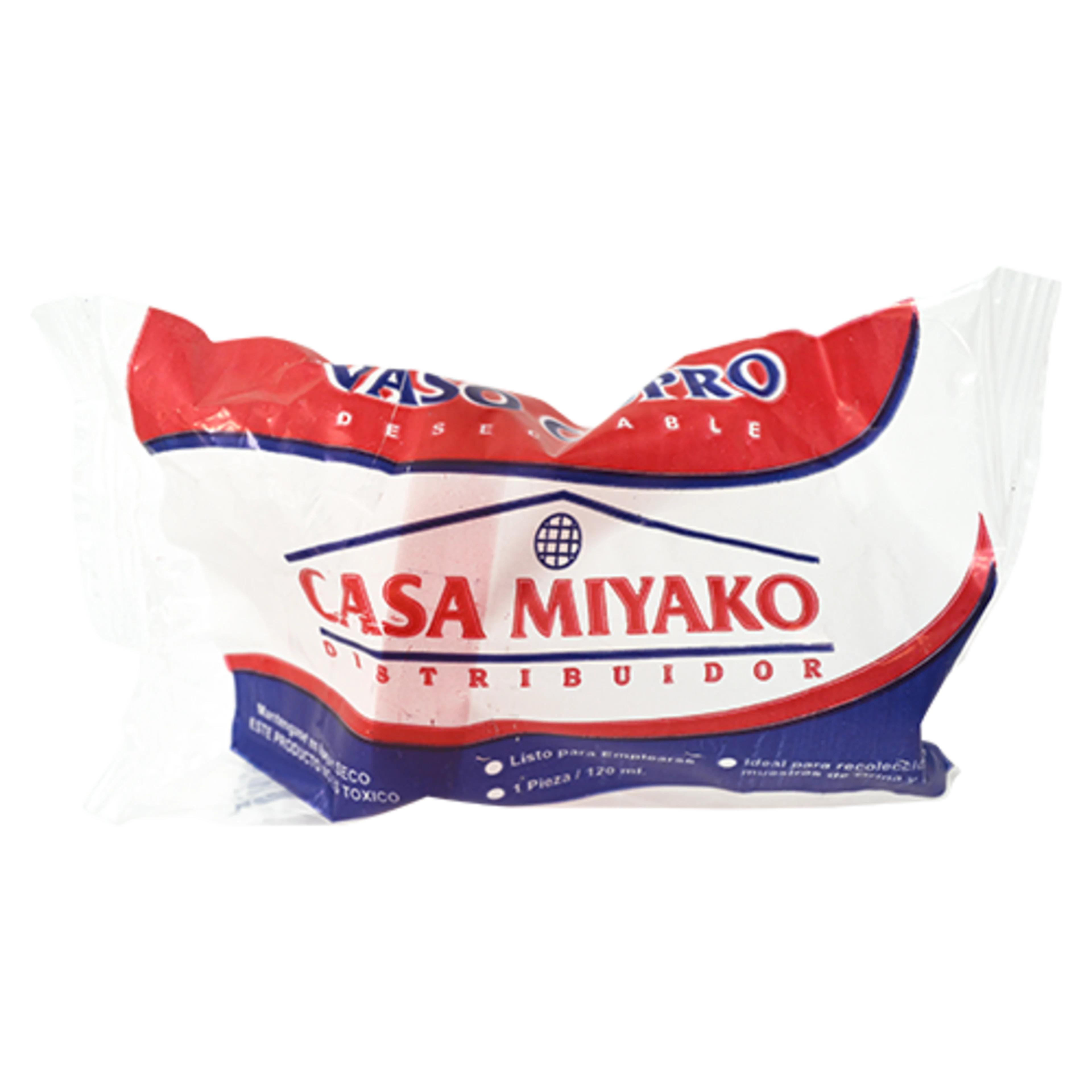 Vaso Copro Desechable Estéril Con 1 Pieza