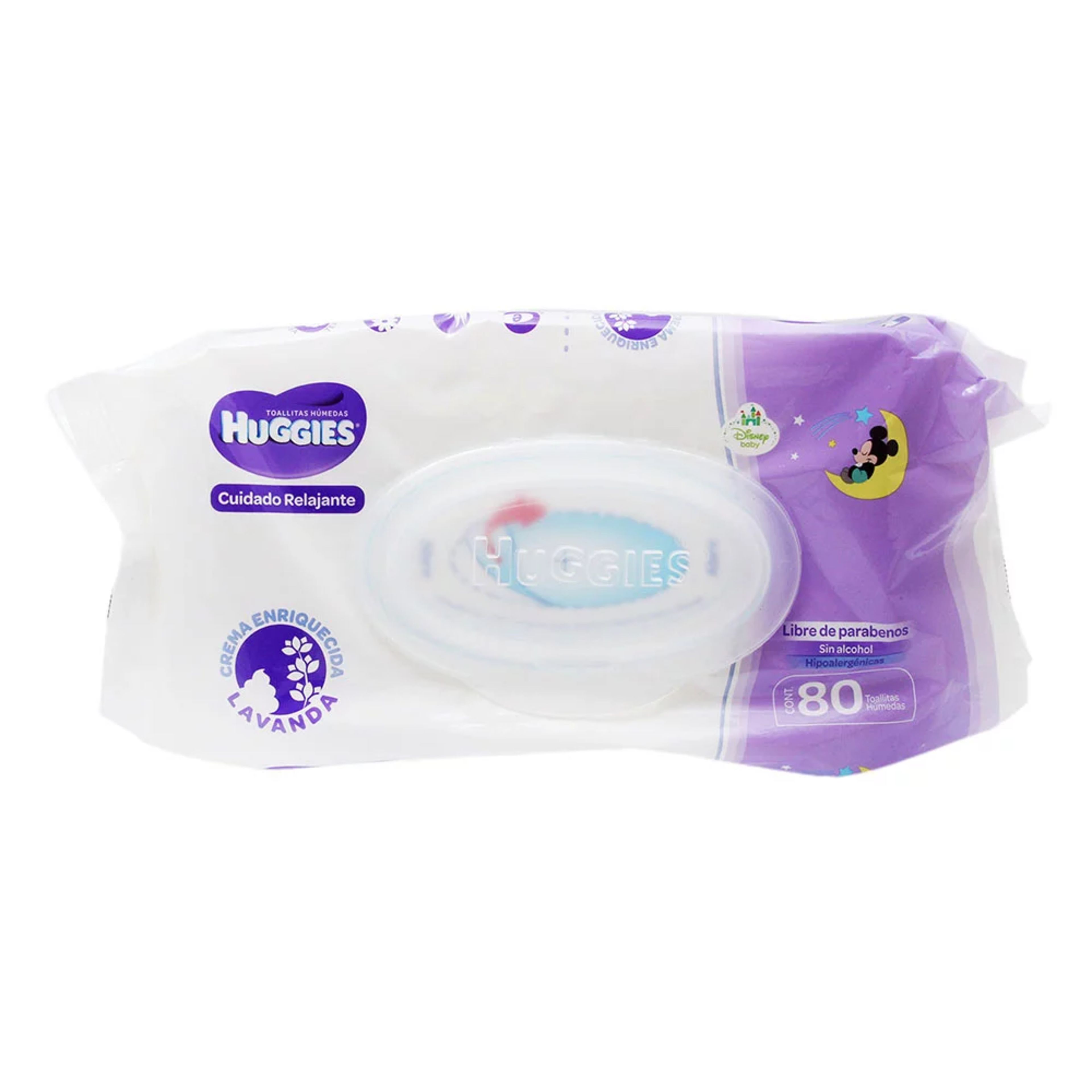 Huggies Relajante Toallitas Hãºmedas Con 80 Piezas