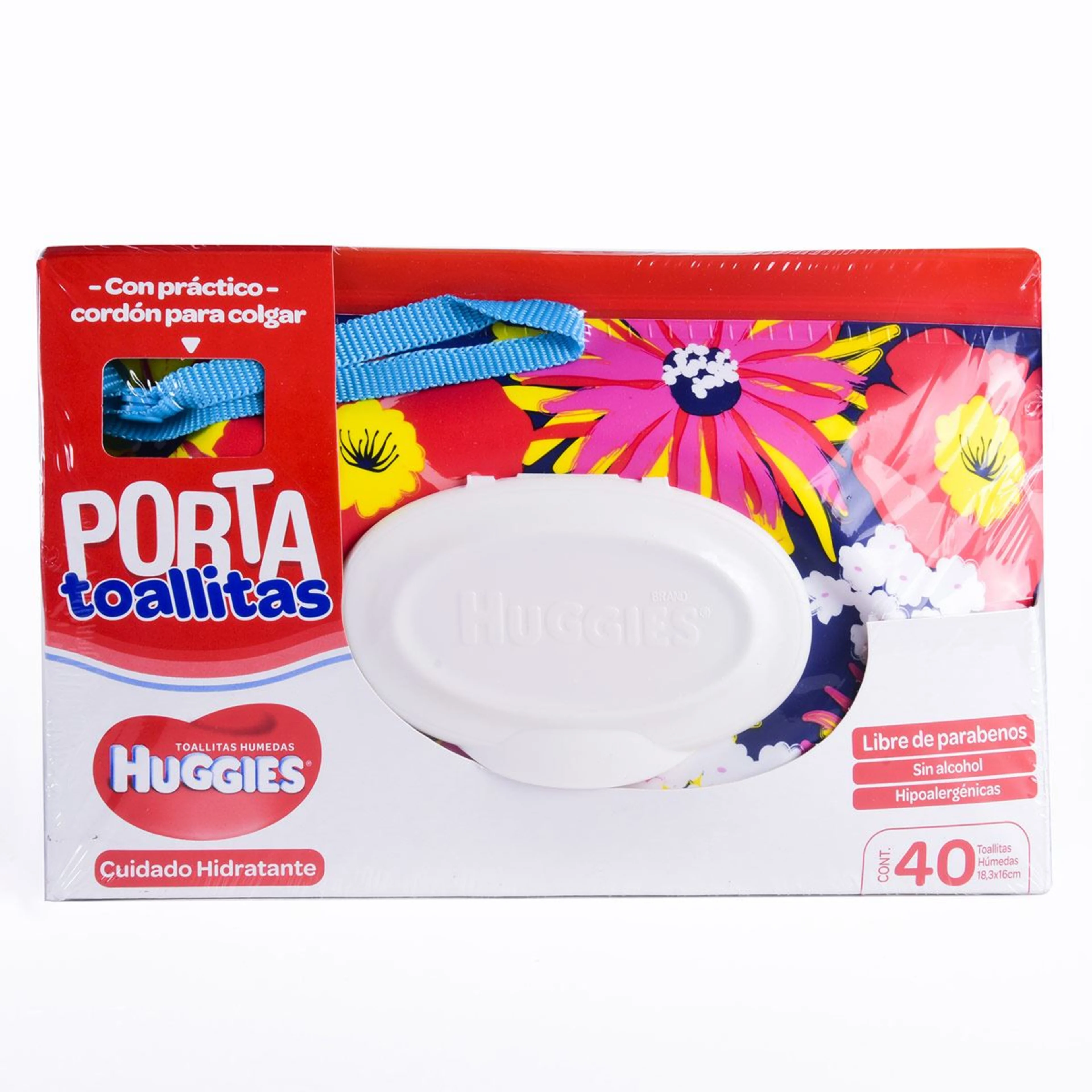 Porta toallitas huggies cuidado hidratantes con 40