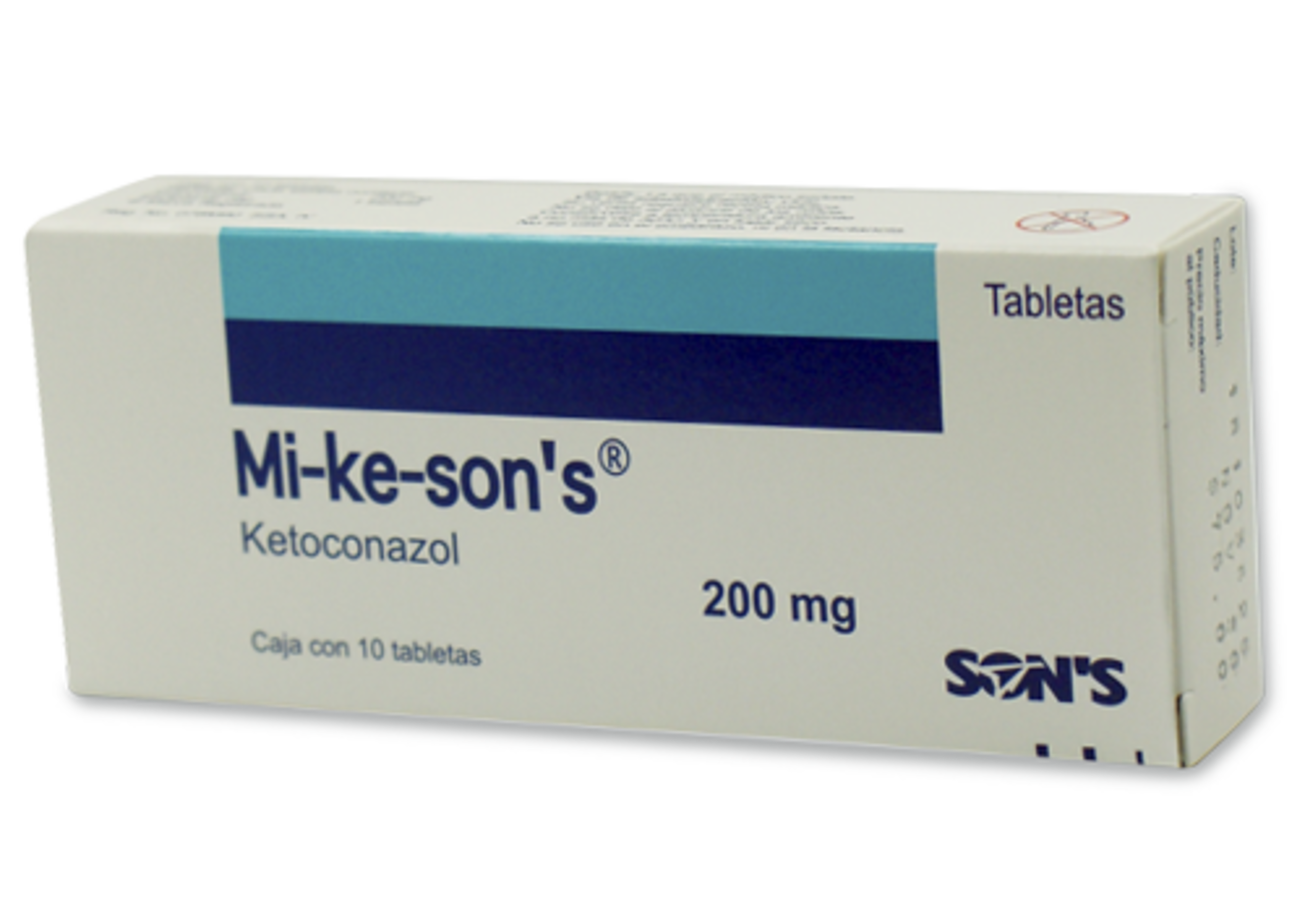 Mi-Ke-Sons 200 Mg Con 10 Tabletas