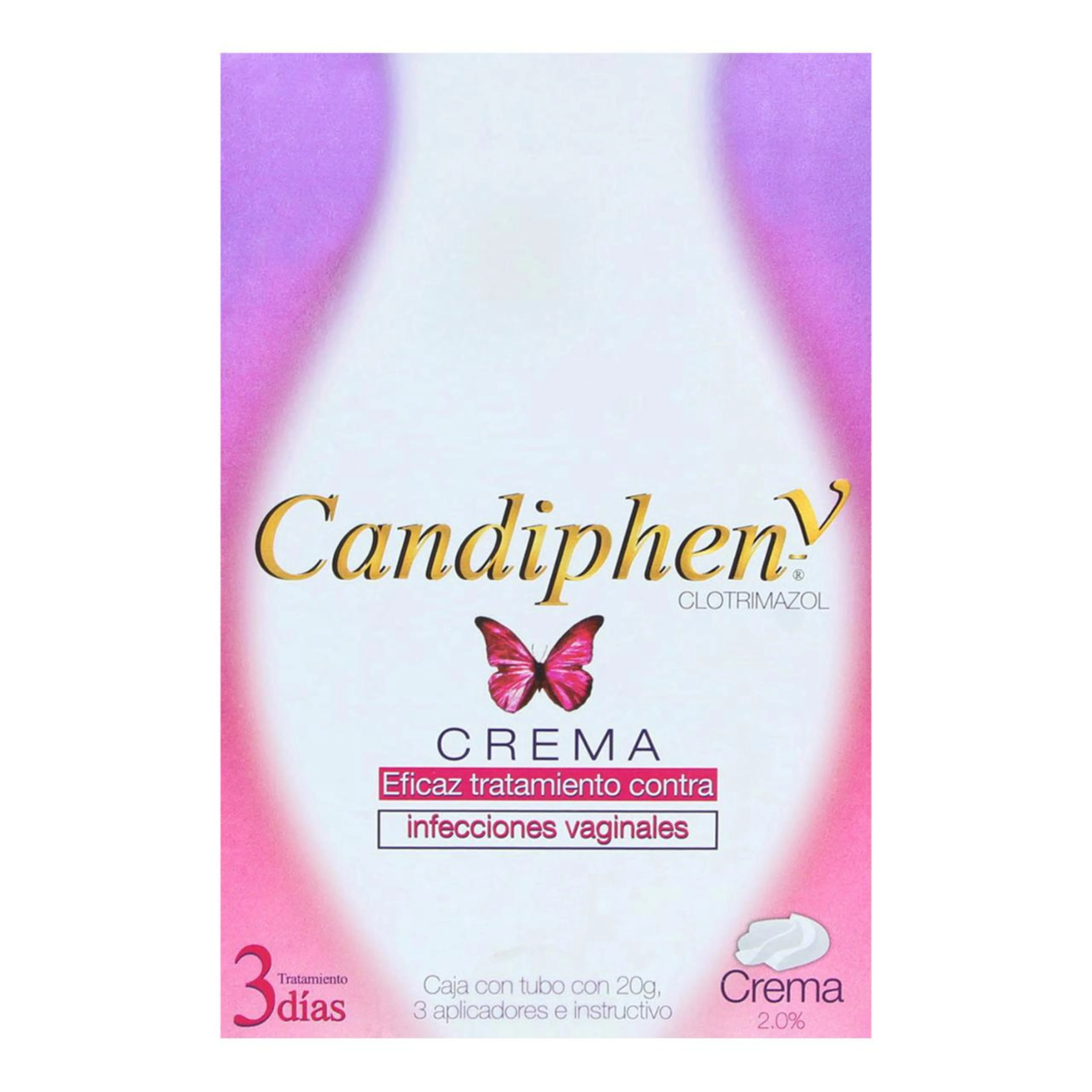 Candiphen V 2% Crema Con 20 G