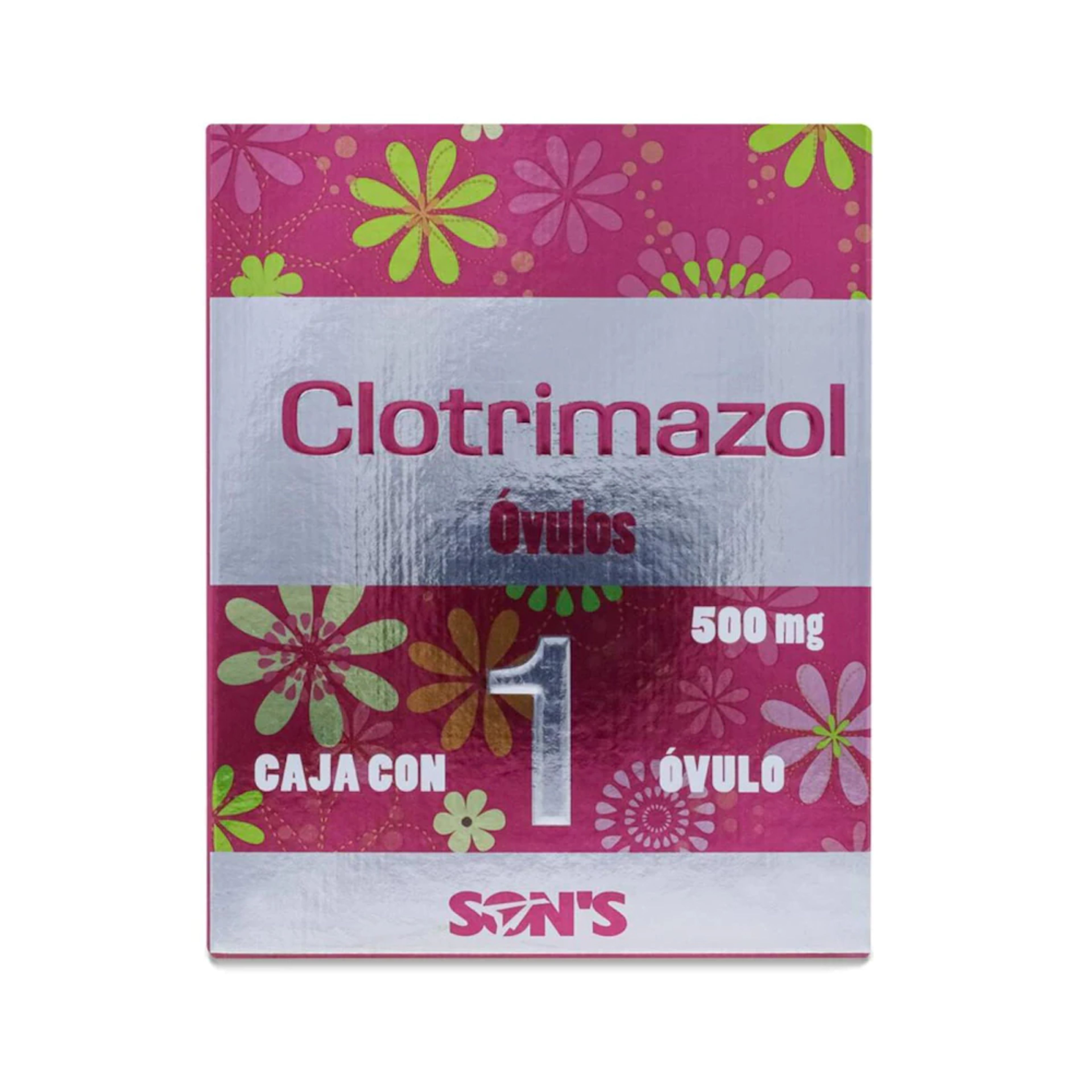 Clotrimazol 500 Mg Con 1 Óvulo