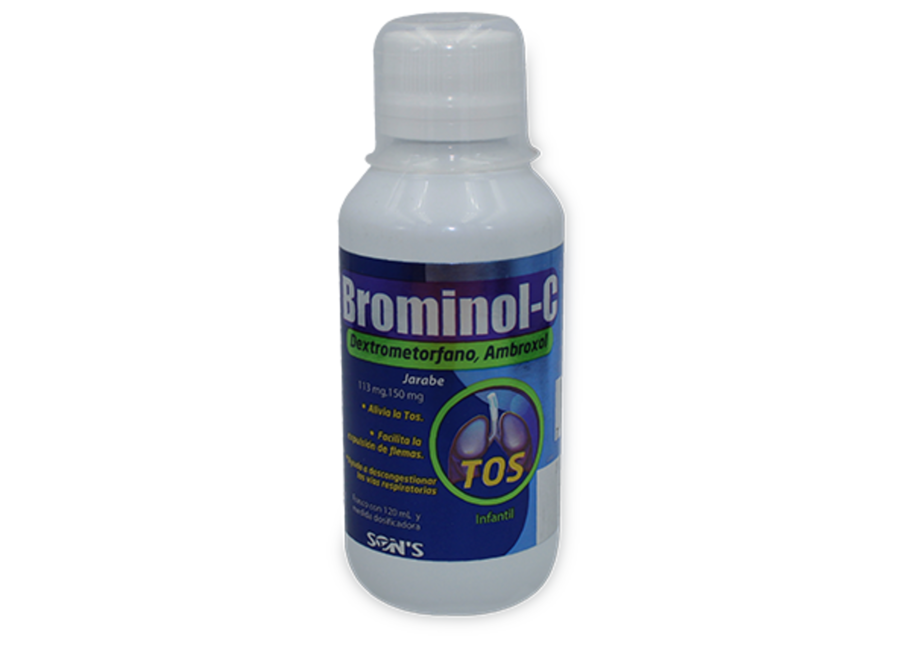 Brominol-C 113/150 Mg Con 120 Ml De Solución