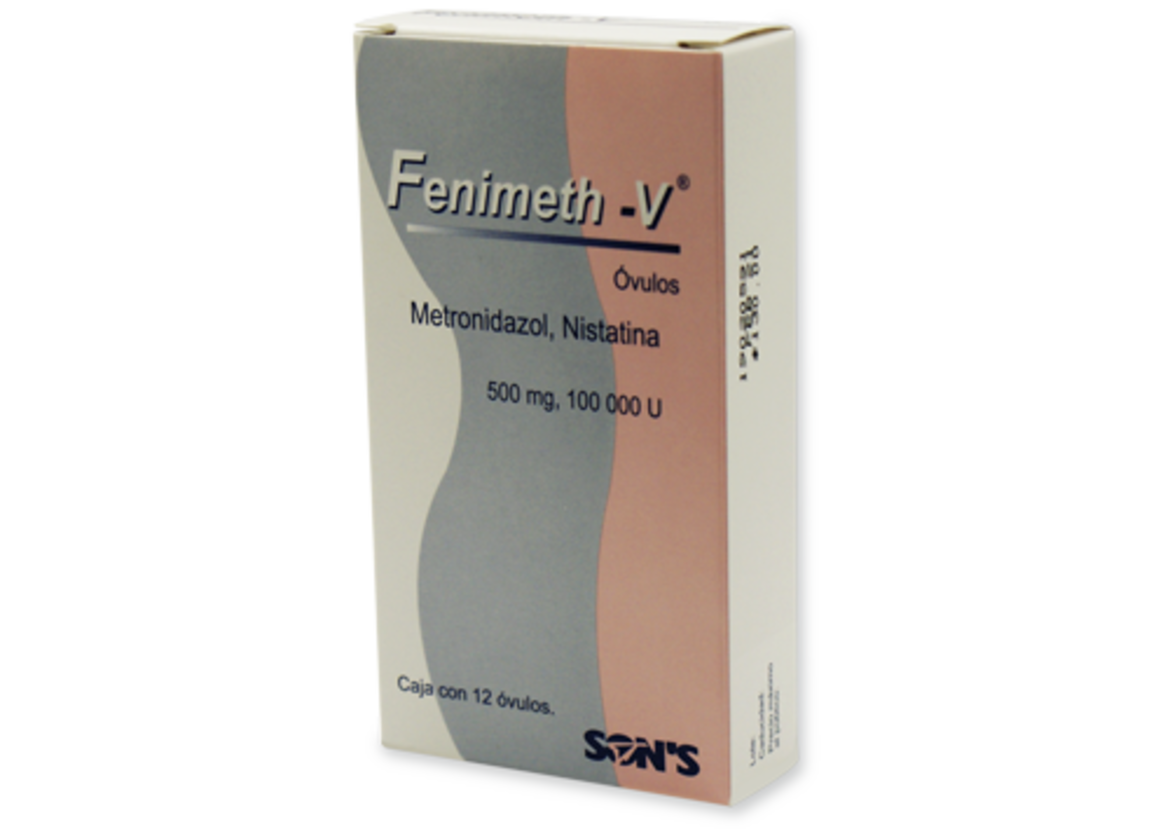 Fenimeth-V 500Mg/100 000 Ui Con 12 Óvulos
