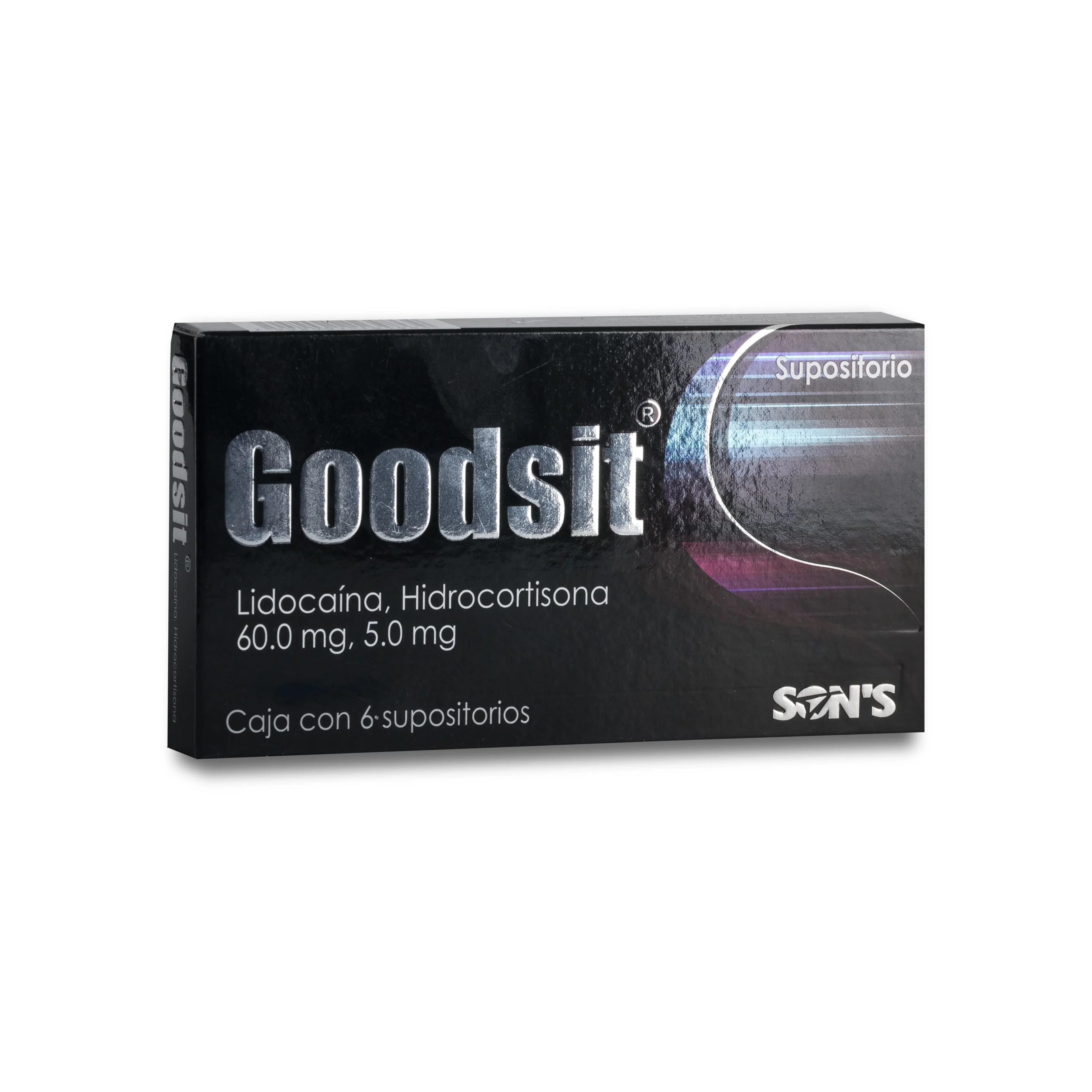 Goodsit 60/5 Mg Con 6 Supositorios
