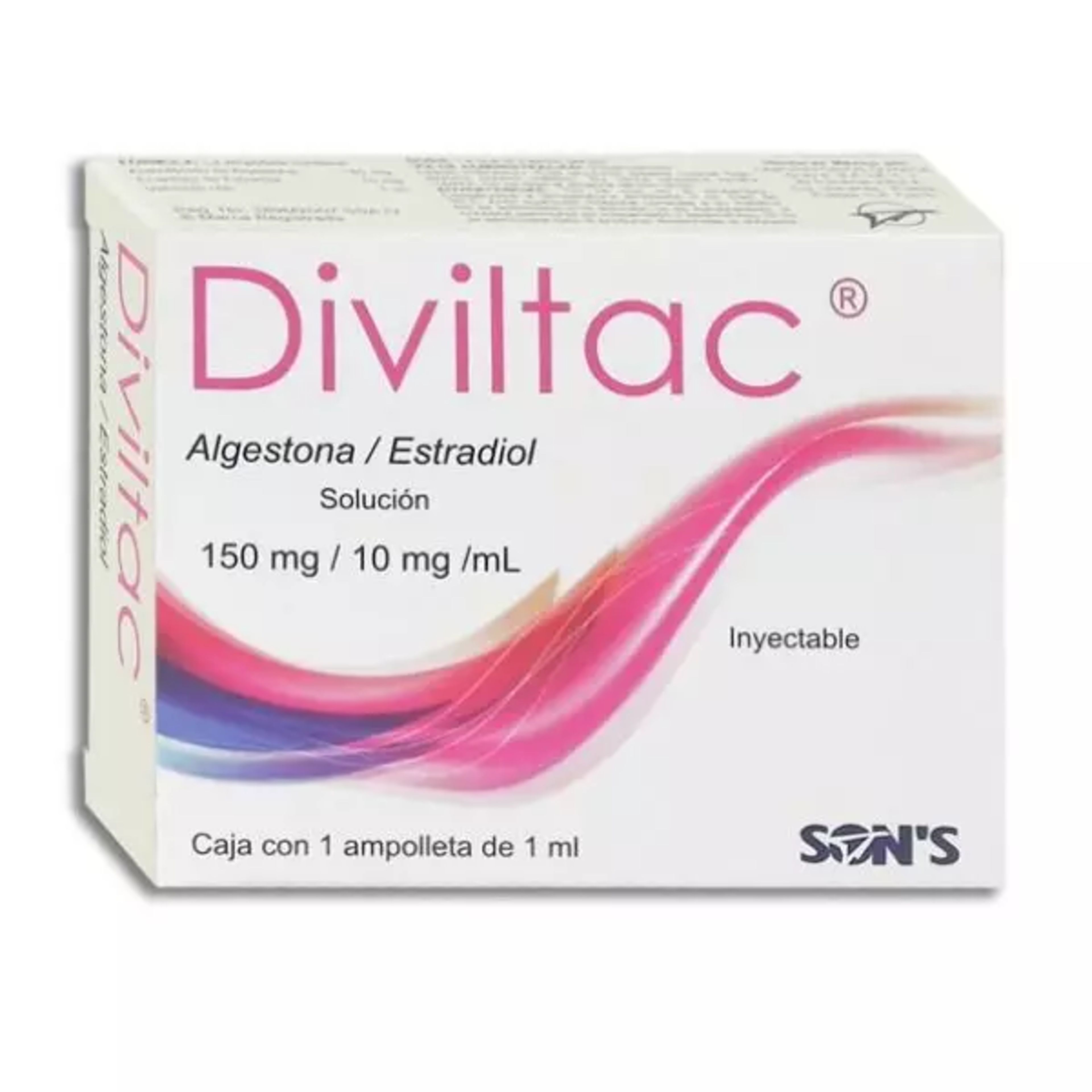 Diviltac 150/10 Mg Solución Inyectable 1 Ml