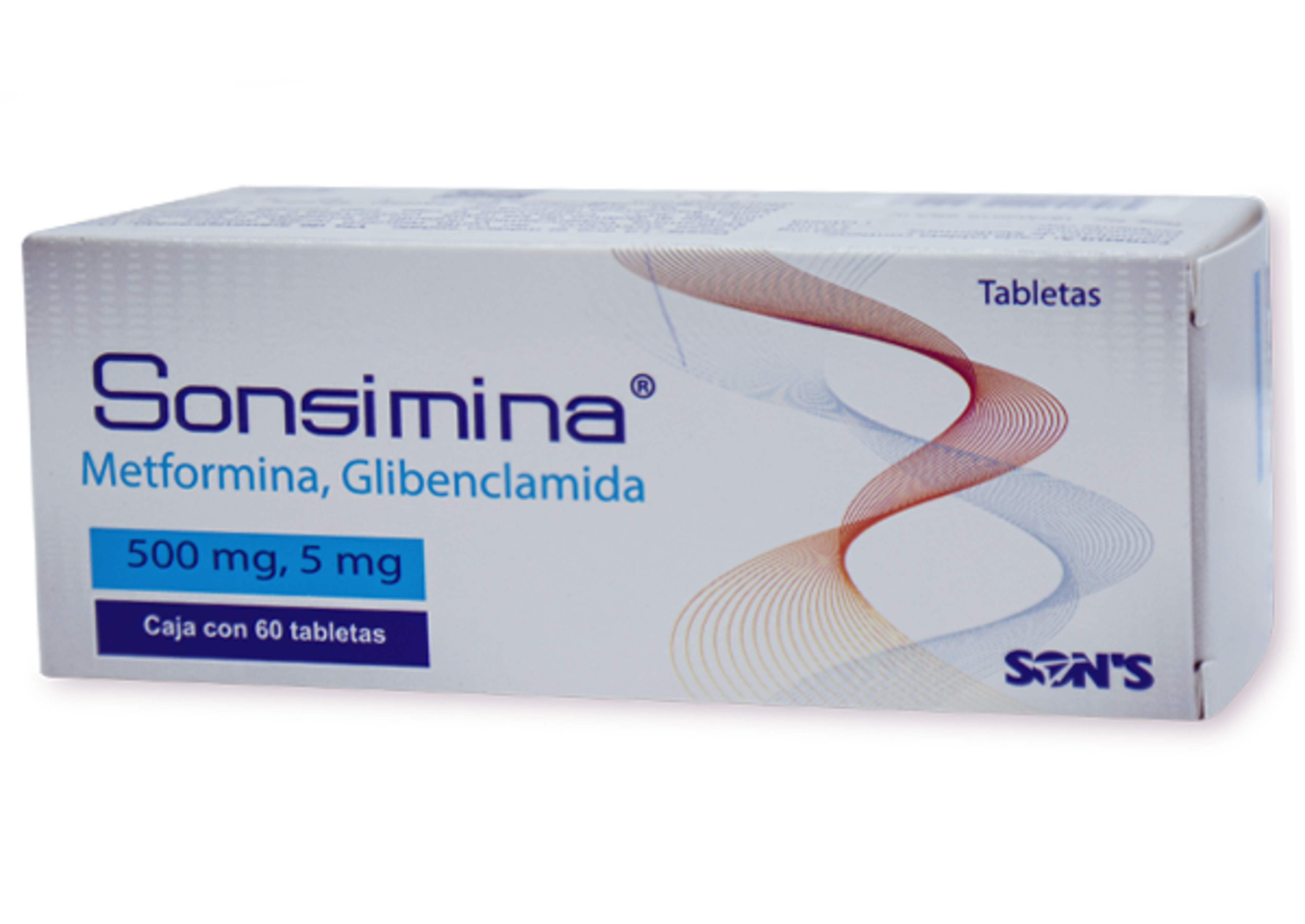 Sonsimina 500/5Mg Con 60 Tabletas 