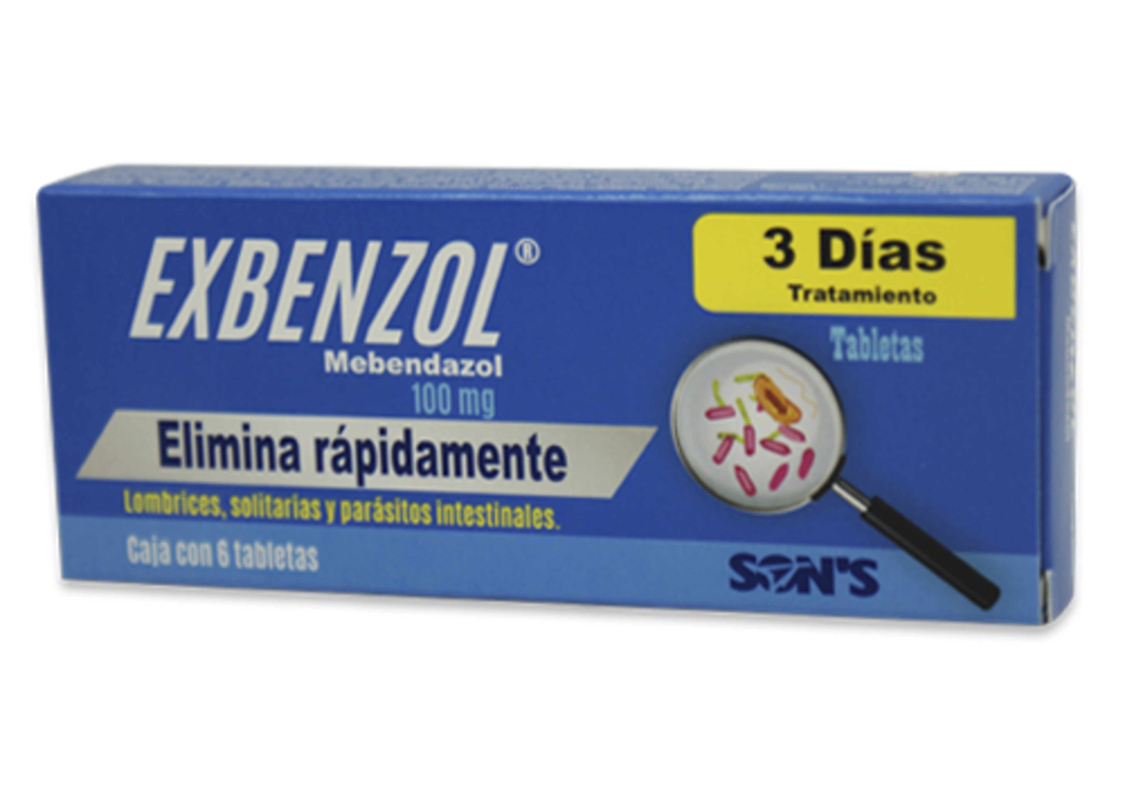 Exbenzol 100 Mg Con 6 Tabletas
