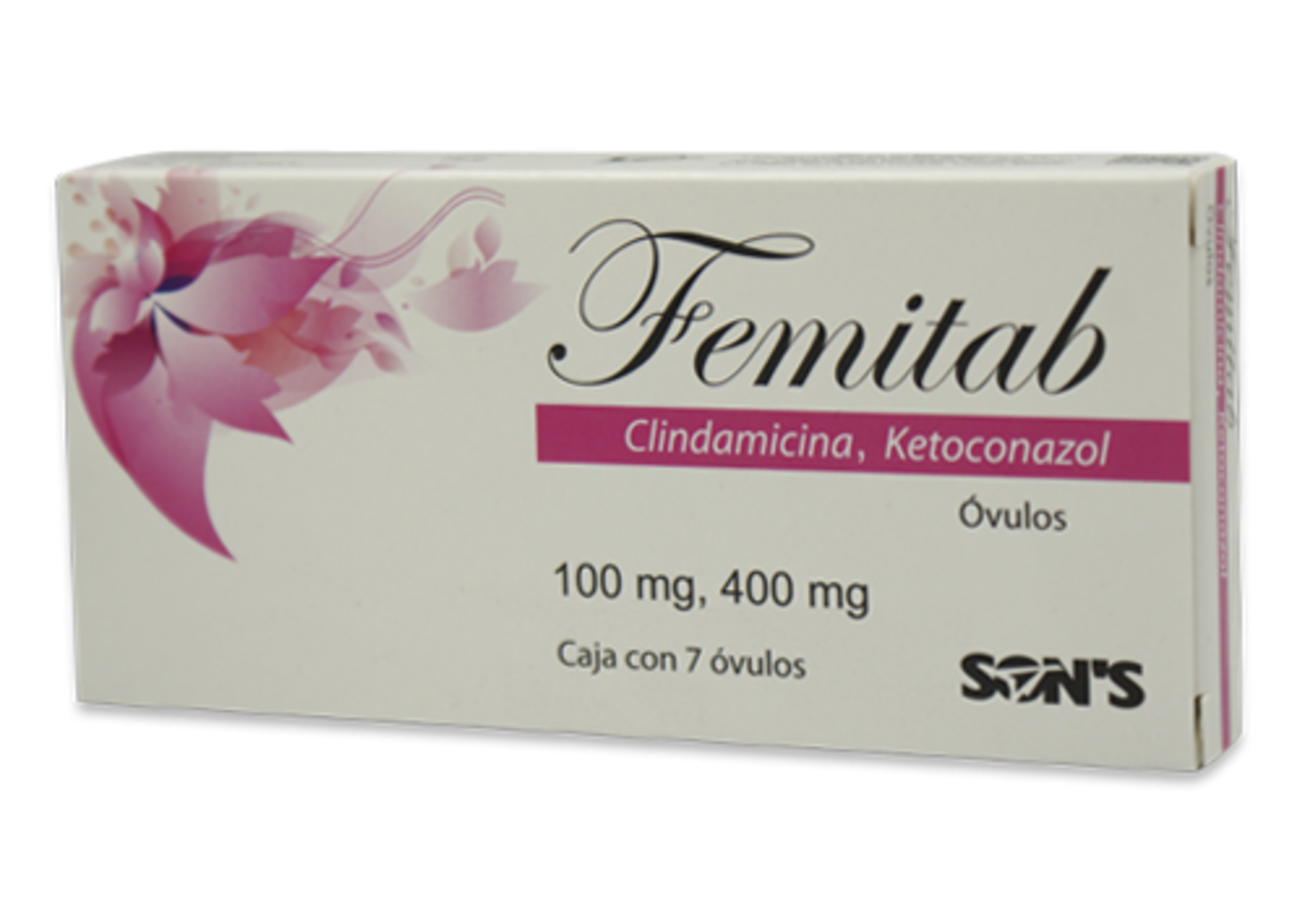 Femitab 100/400 Mg Con 7 Óvulos
