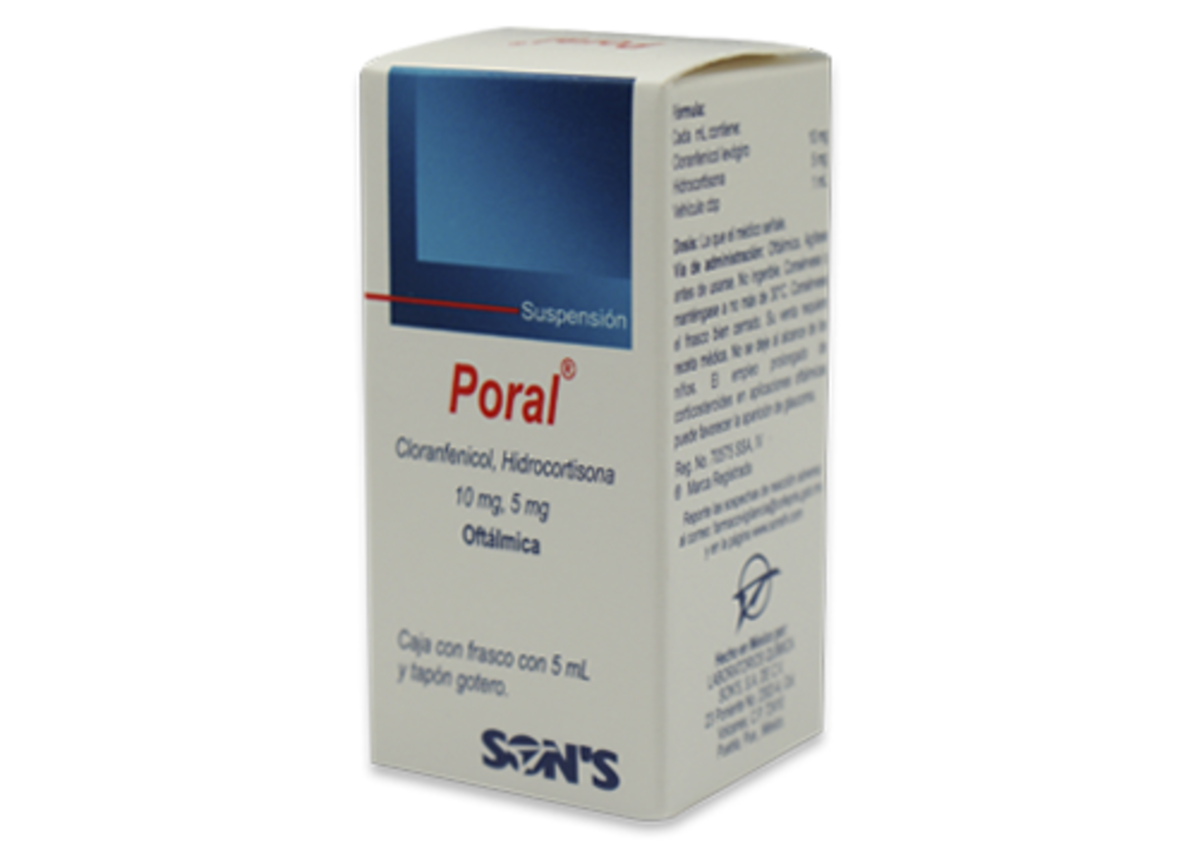 Poral Oftálmico 10/5 Mg Con 5Ml De Solución