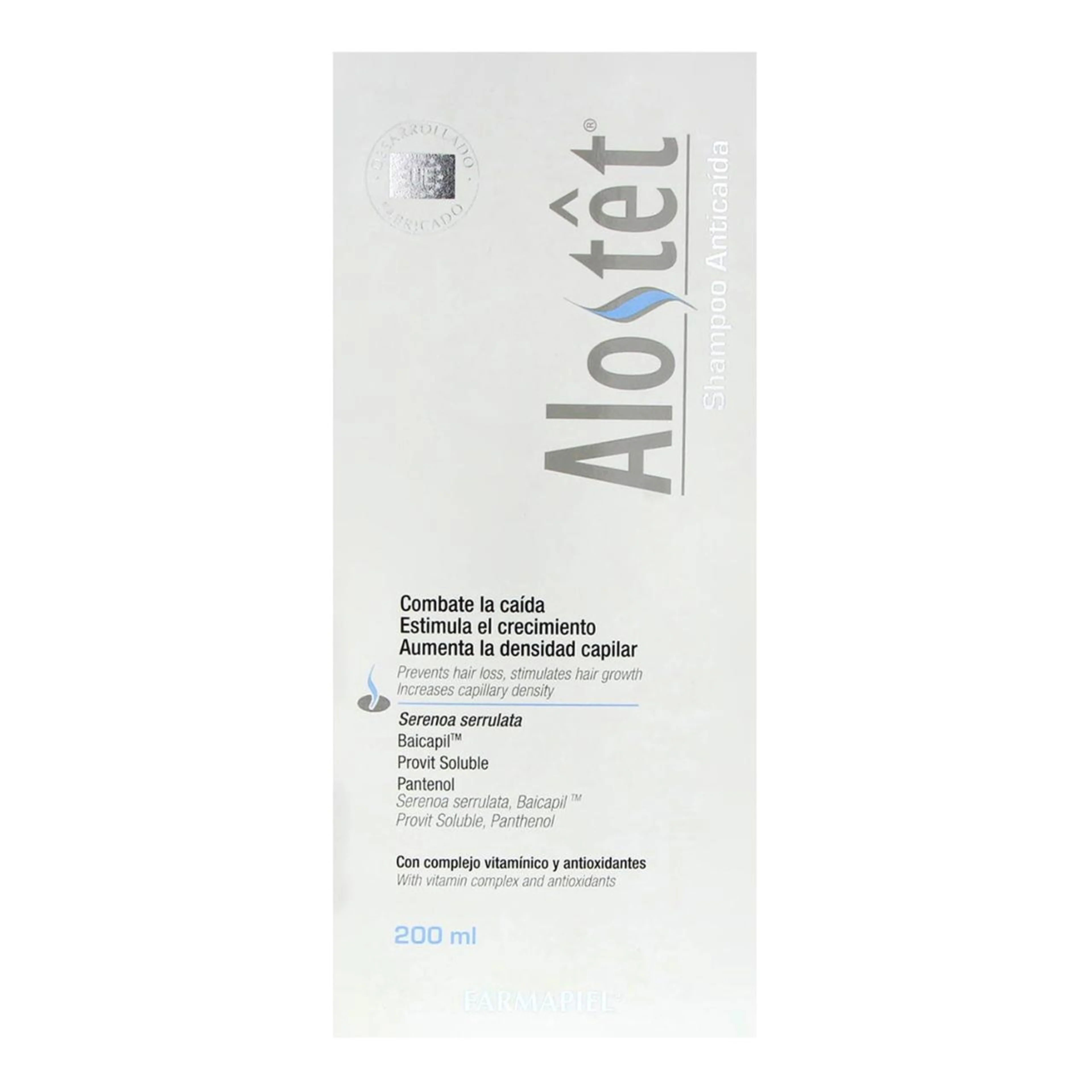 Alostet Anticaída Shampoo Con 200 Ml