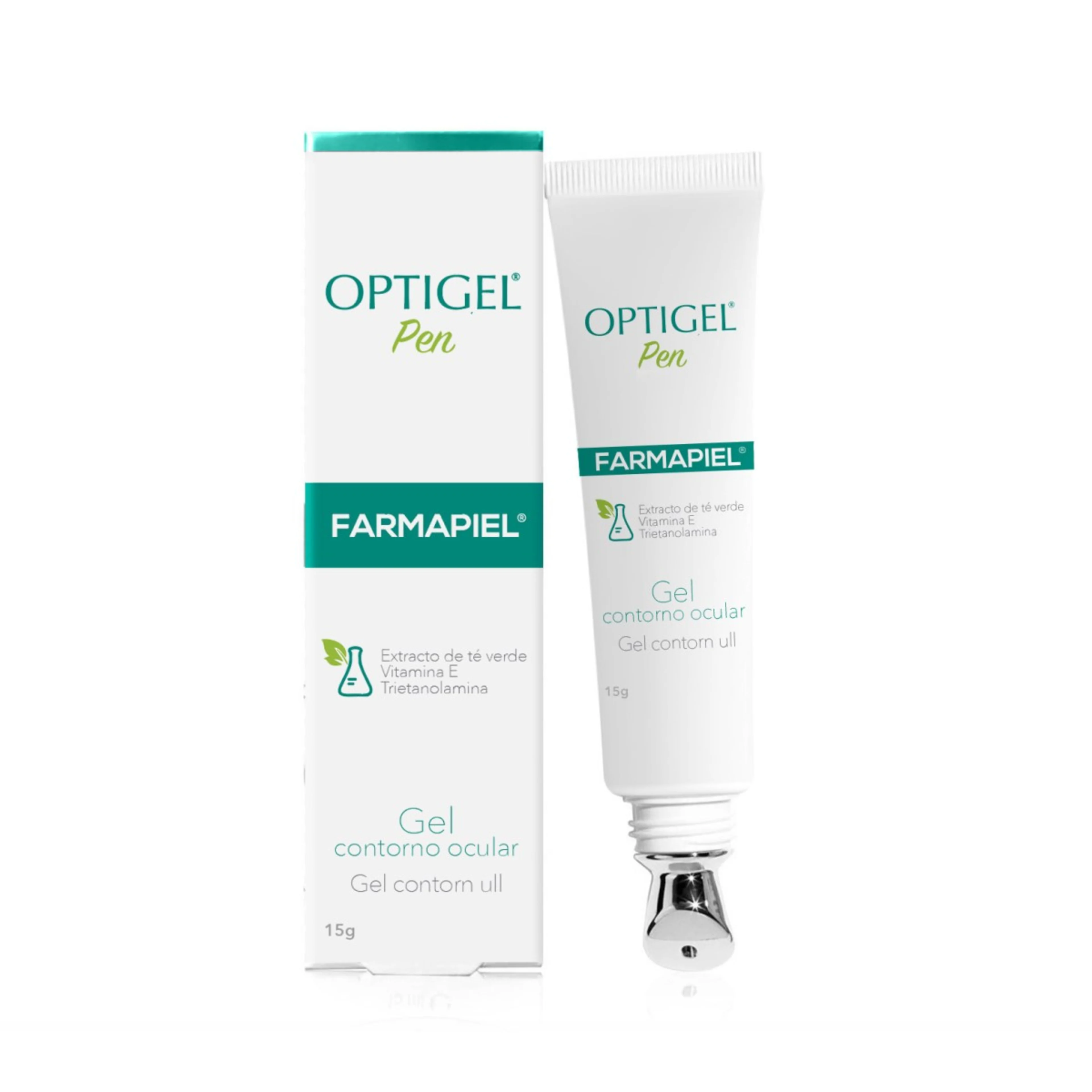 Optigel Pen Gel Para Contorno De Ojos Con 15 G