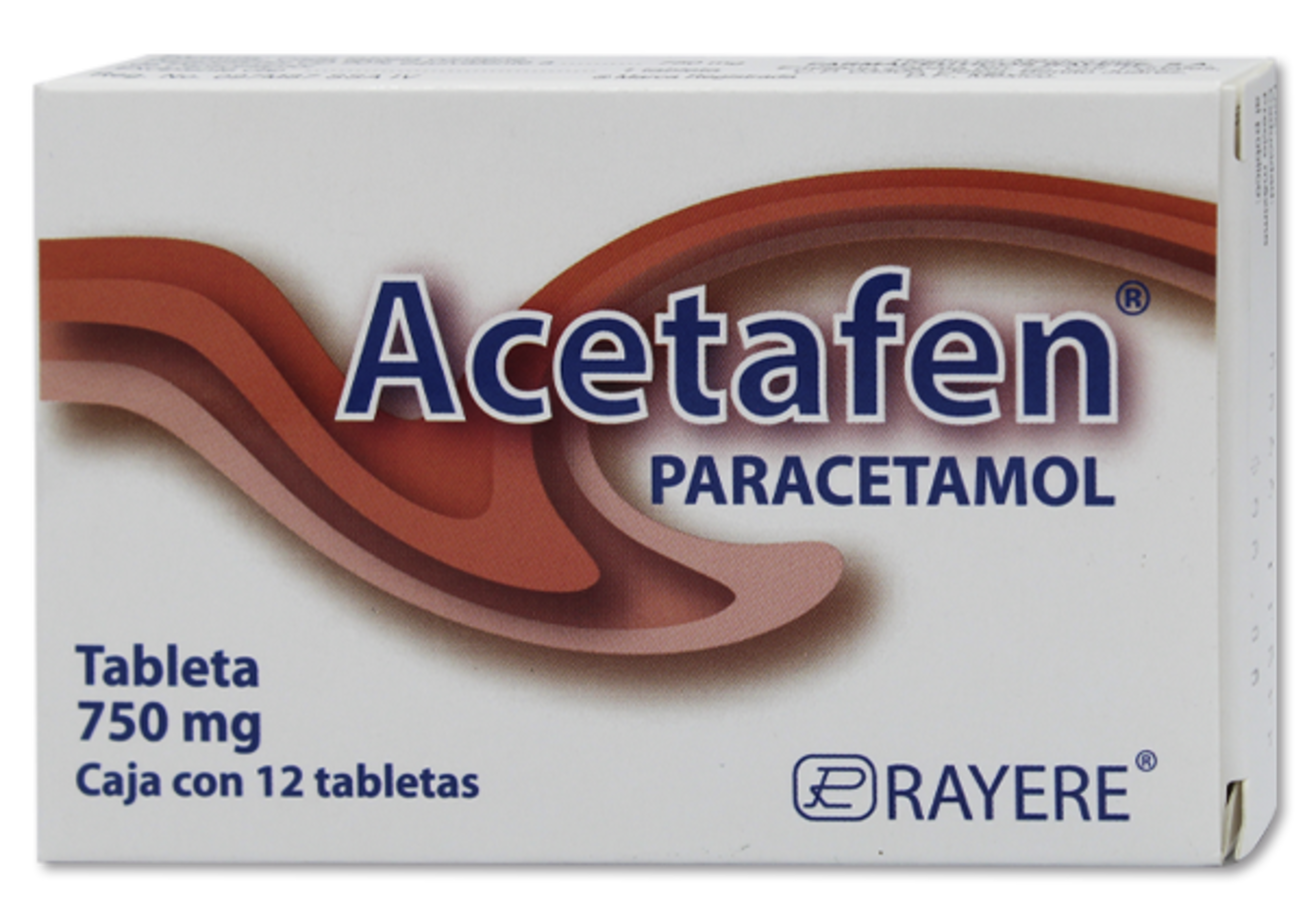 Acetafen 750 Mg Con 12 Tabletas