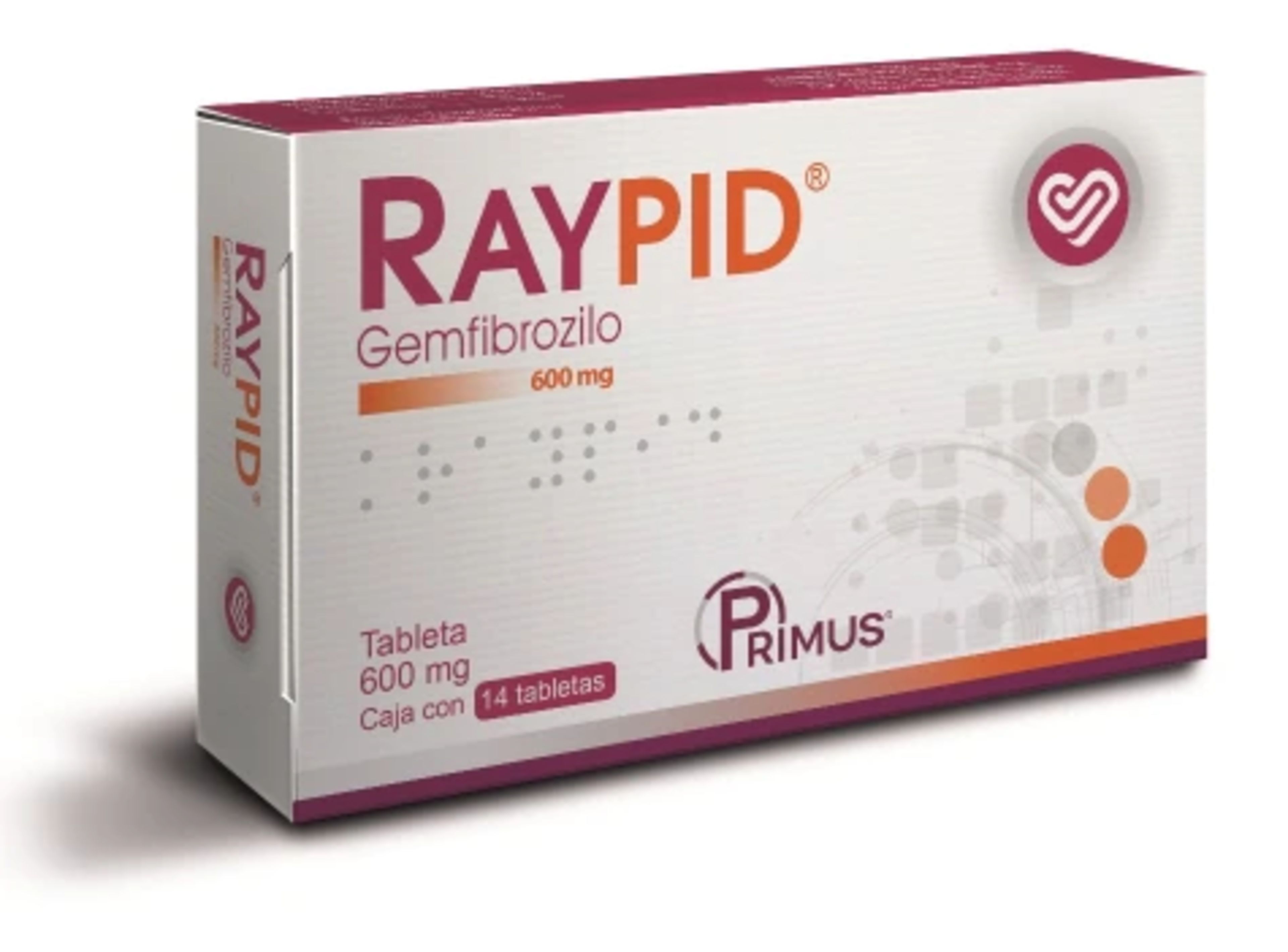 Raypid 600 Mg Con 14 Tabletas