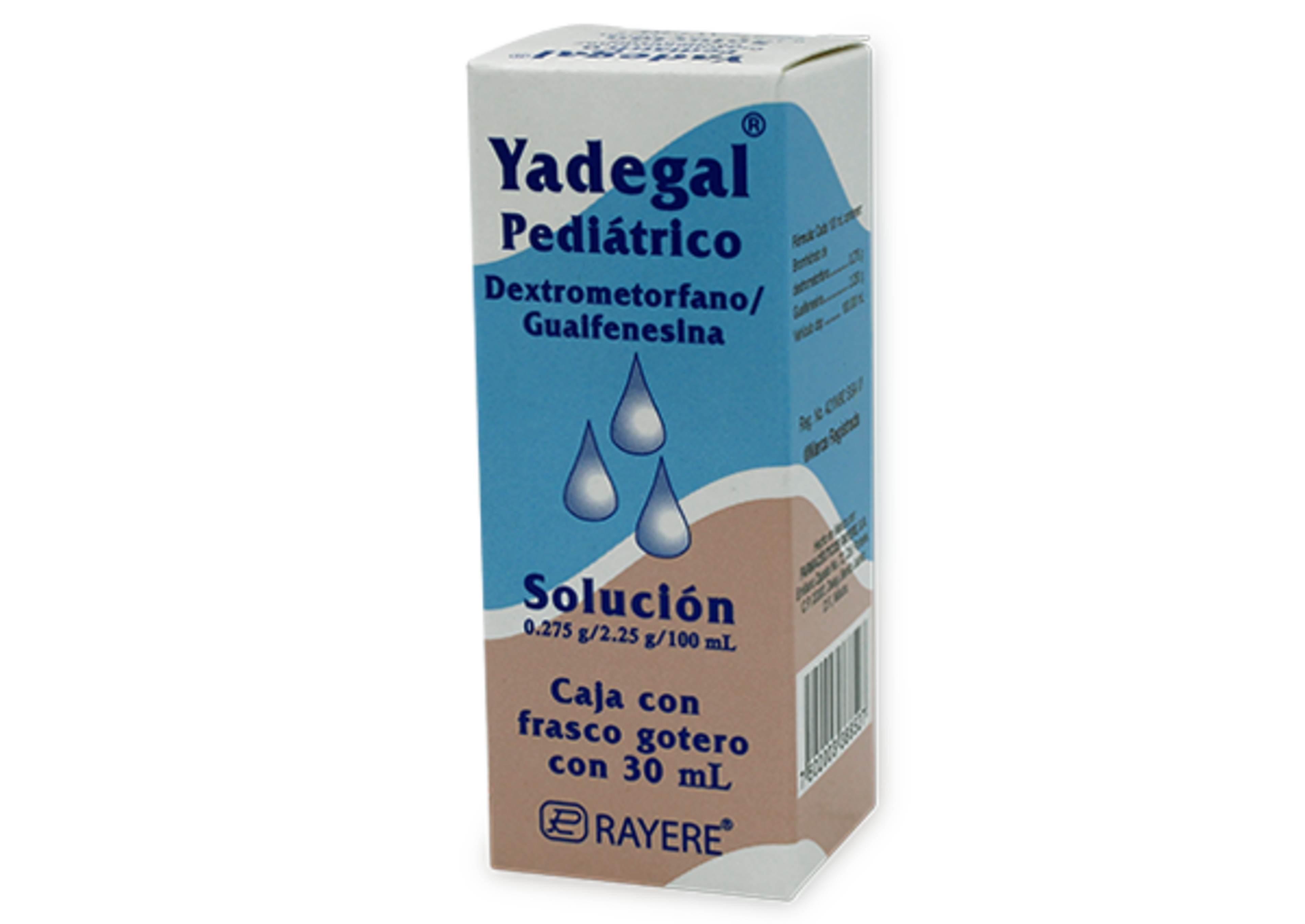 Yadegal Pediátrico 0.275/2.25 G Solución Con 30 Ml