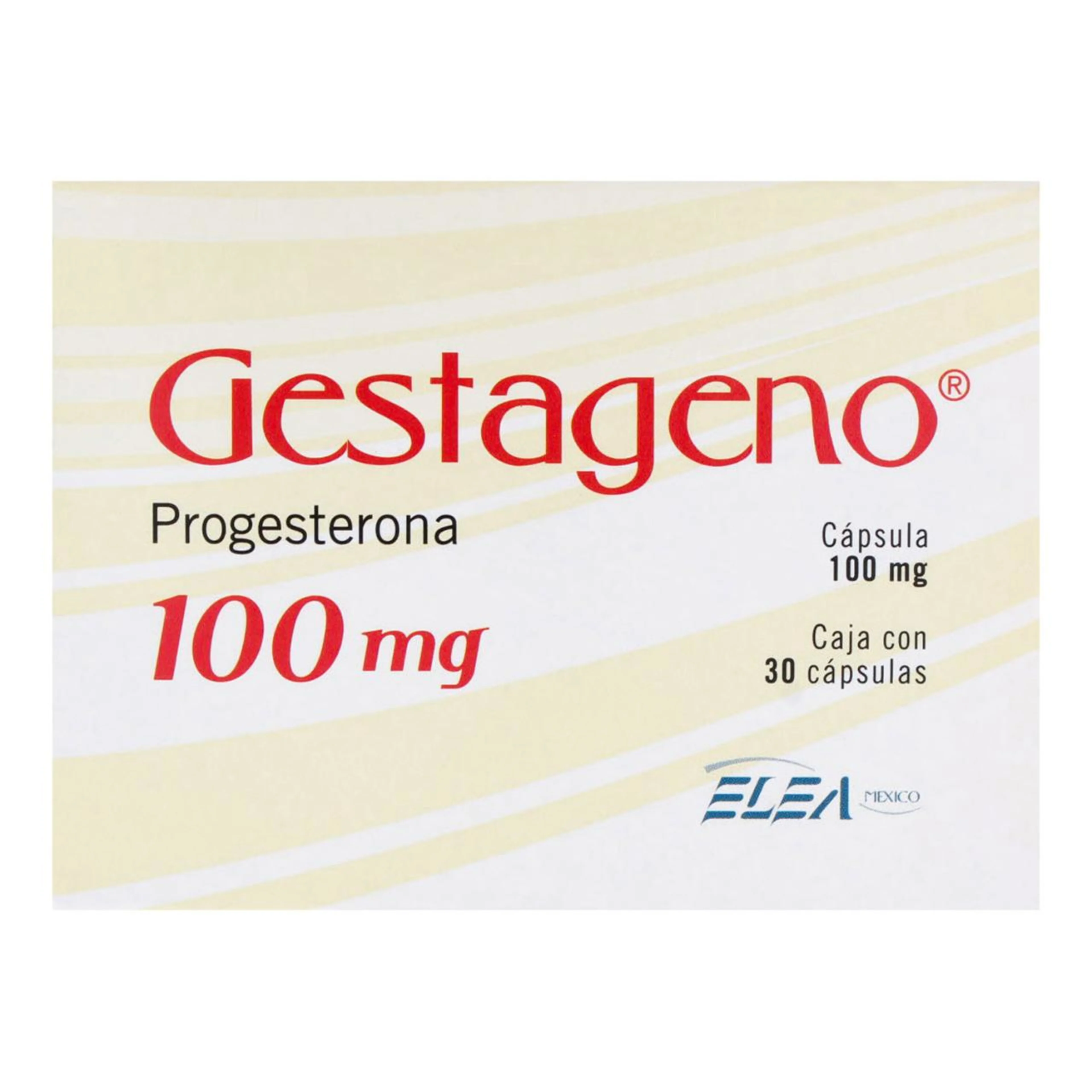 Gestageno 100 Mg Con 30 Cápsulas