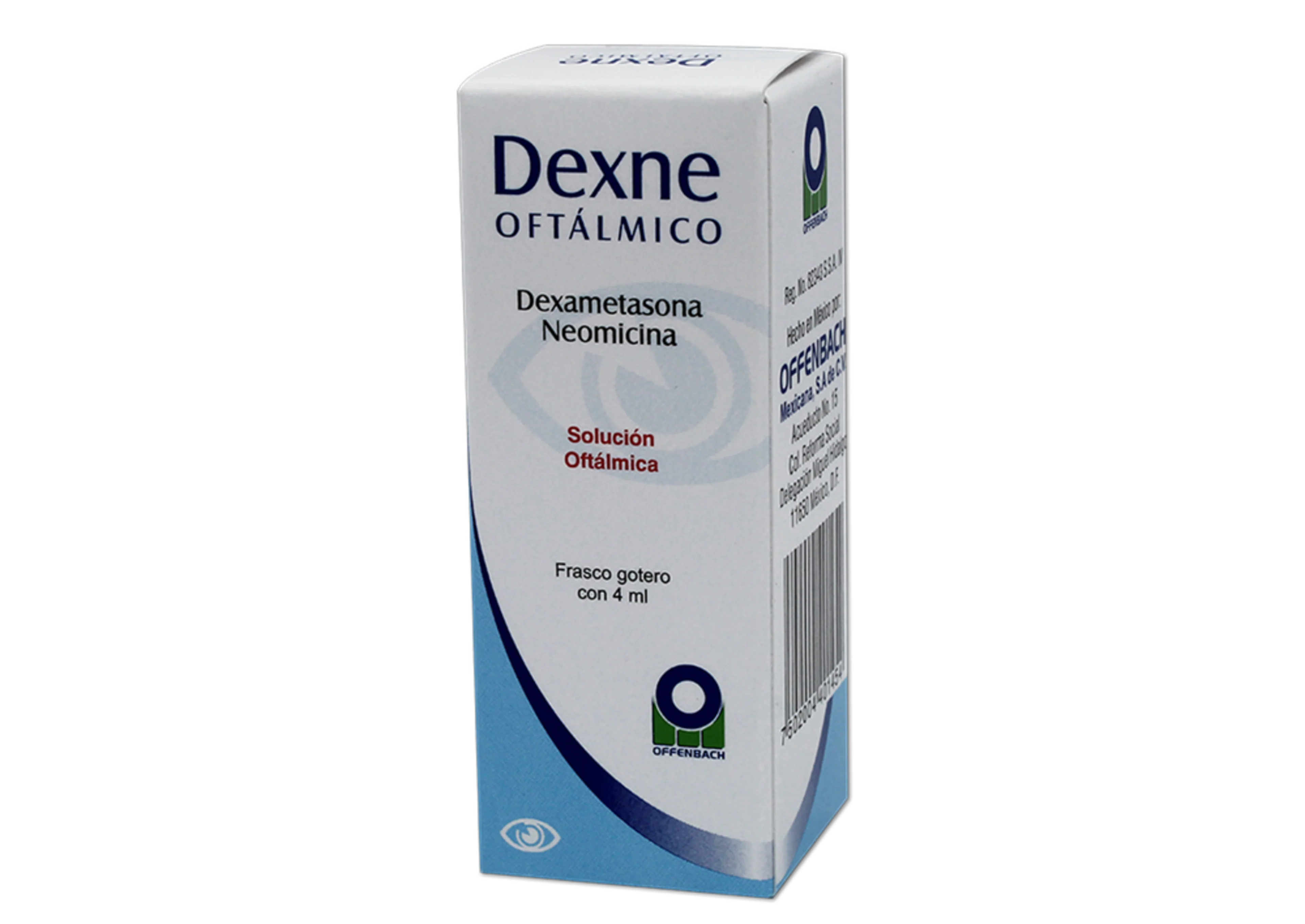 Dexne 500/100 Mg Solución Oftálmica Con 4 Ml