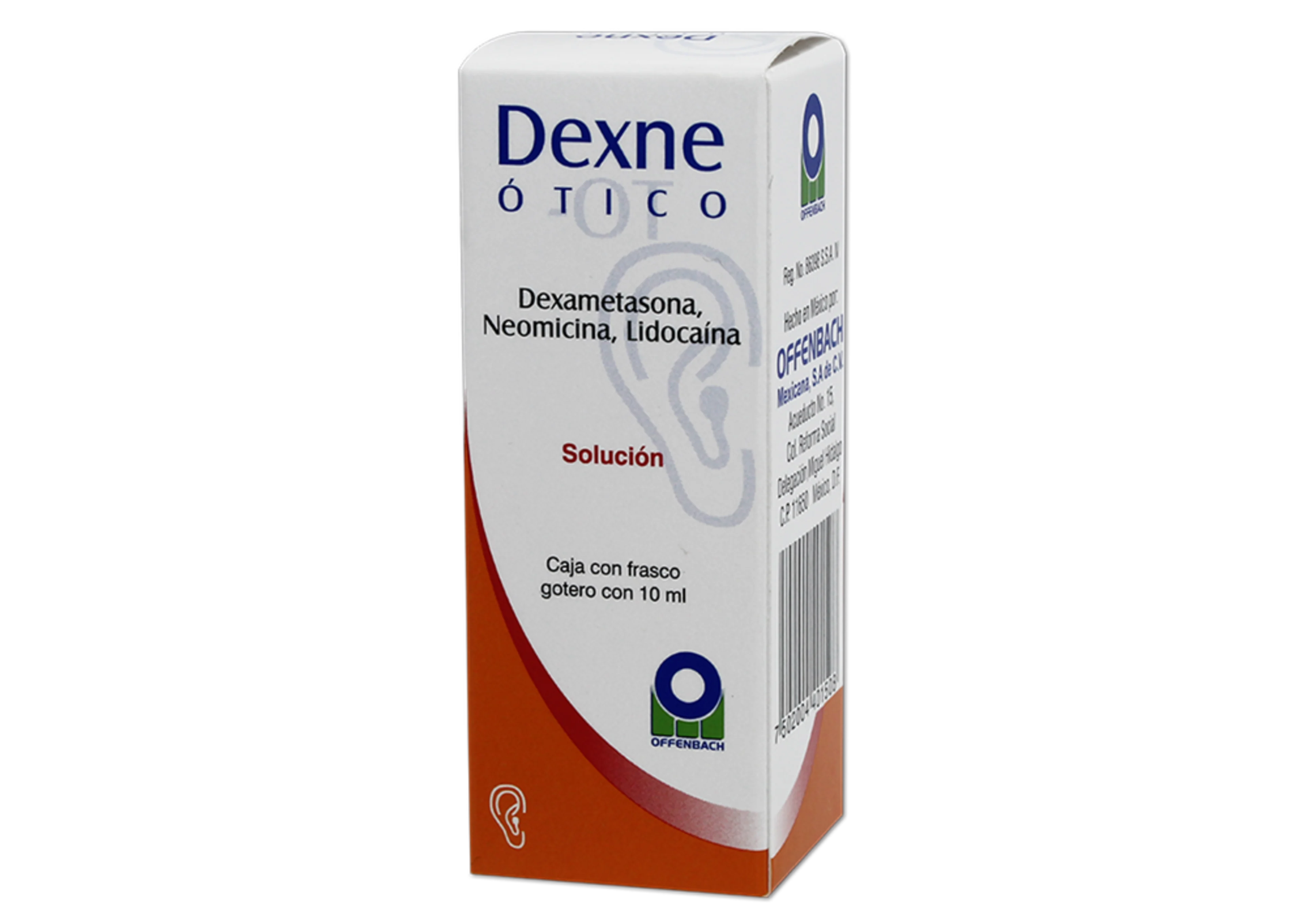 Dexne Ótico 1/3.5/15 mg 10 mL Solución Ótica Gotas
