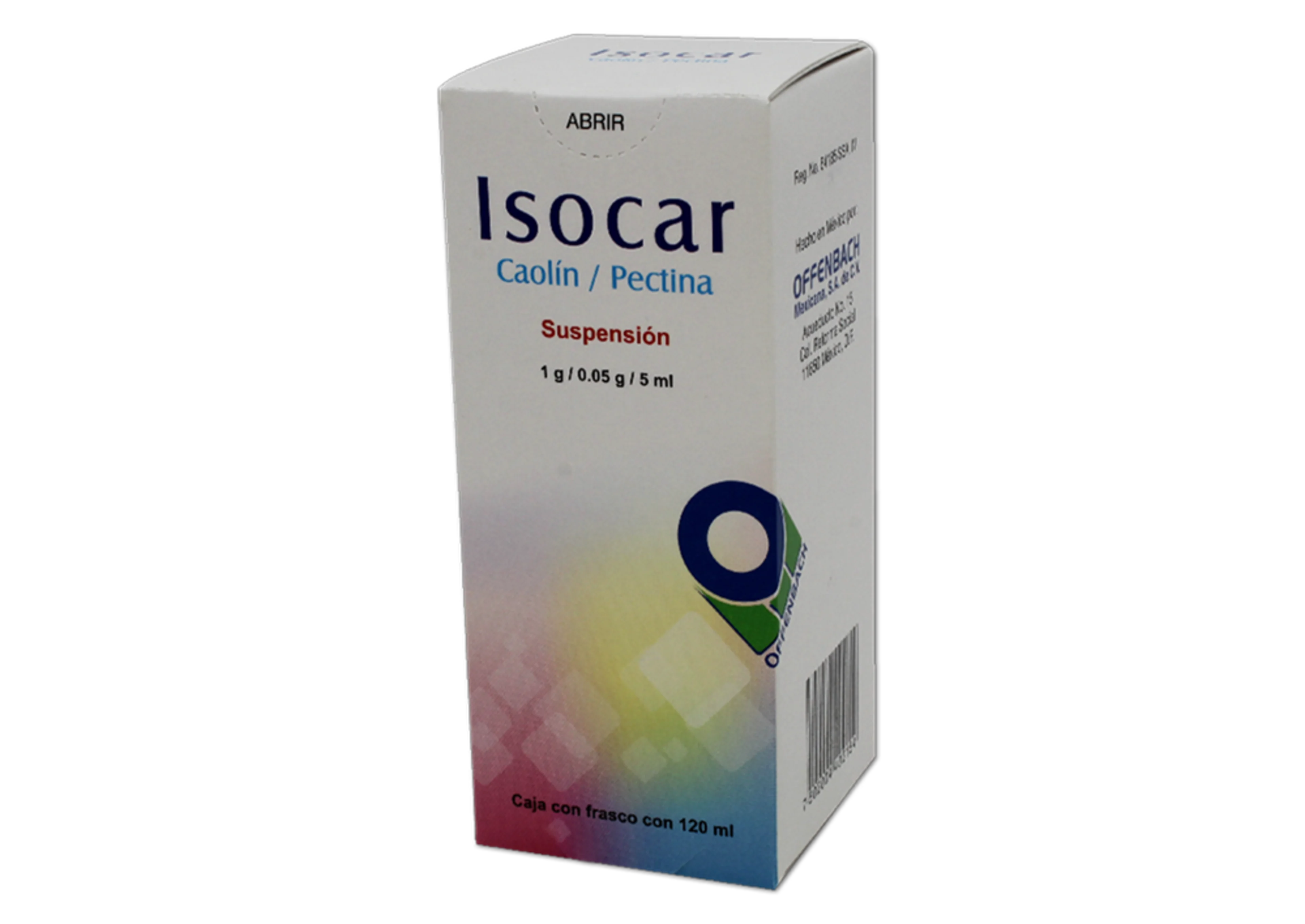 Isocar 1/0.05 G Con 120 Ml De Suspensión