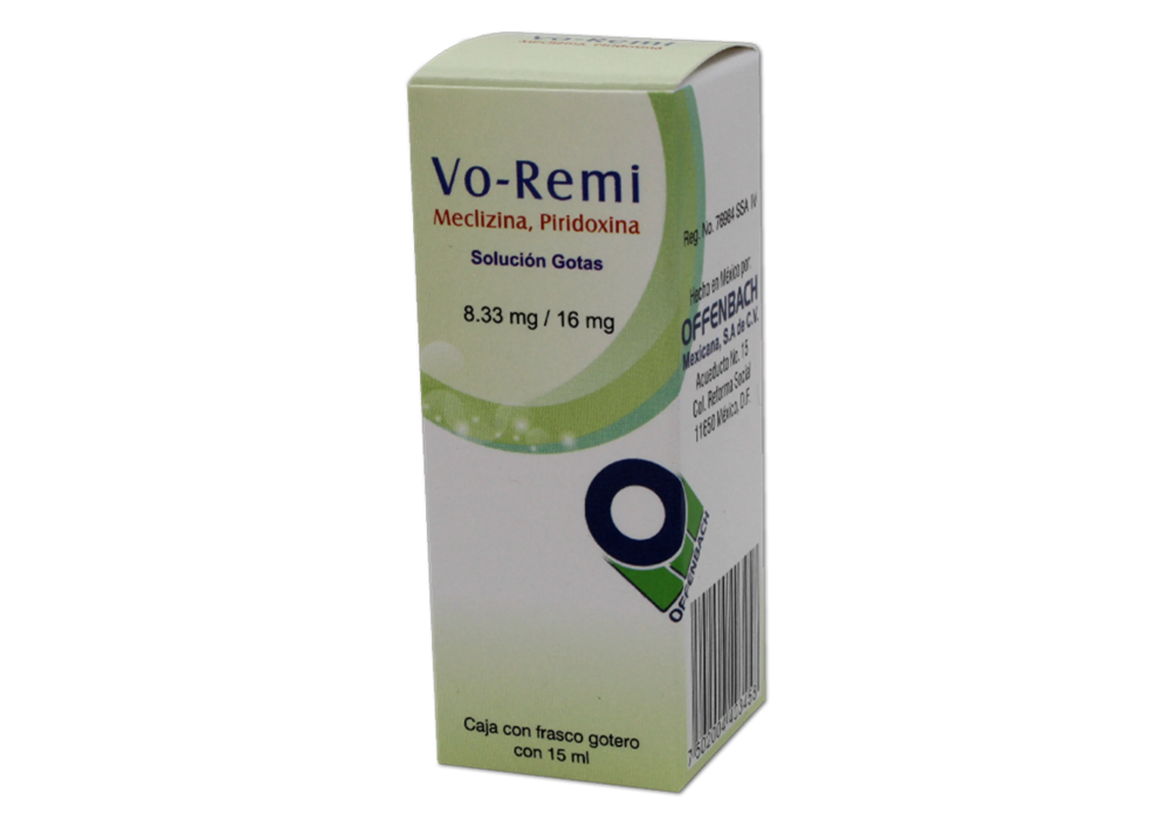 Vo-Remi 8.33/16 Mg Solución Gotas 15 Ml 