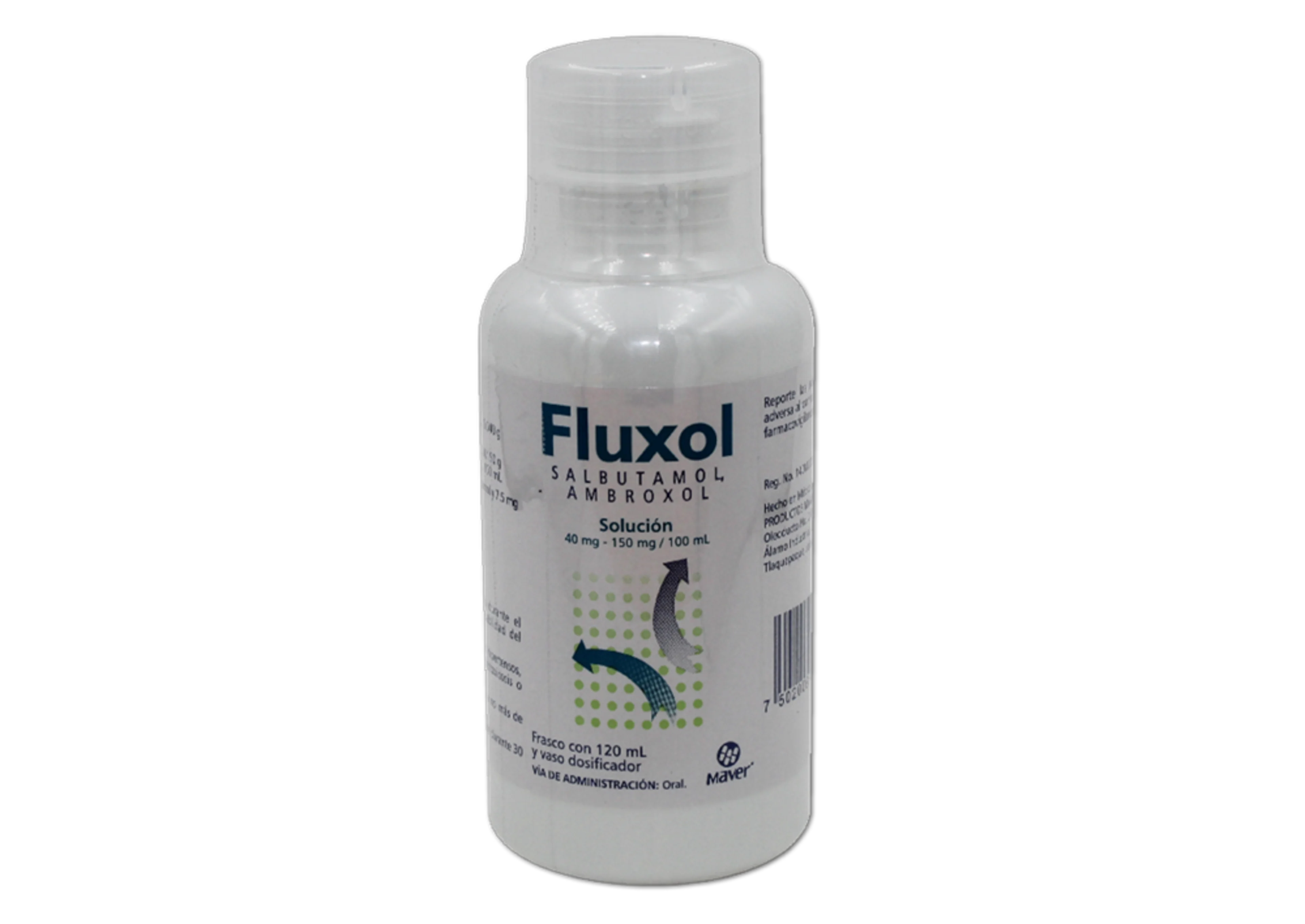 Fluxol 40/150 Mg Solución Con 120 Ml
