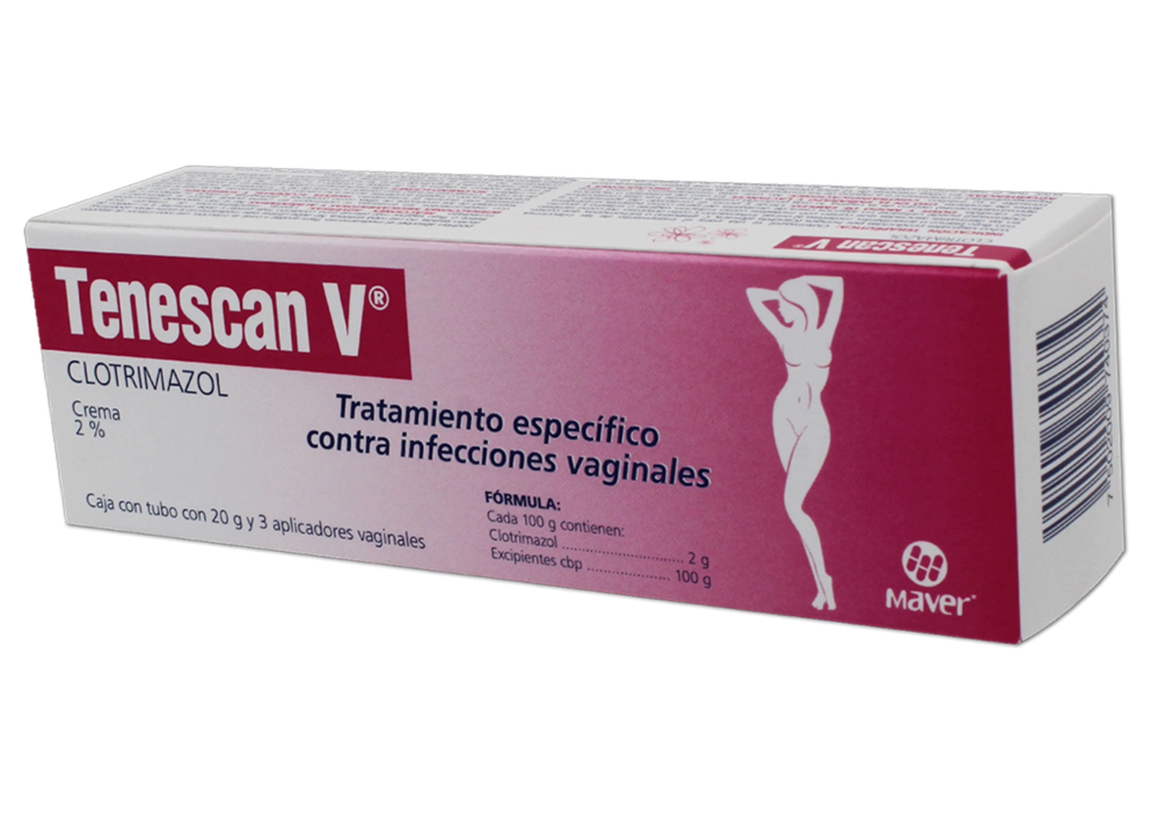 Tenescan V 2% Crema Con 20 Gr