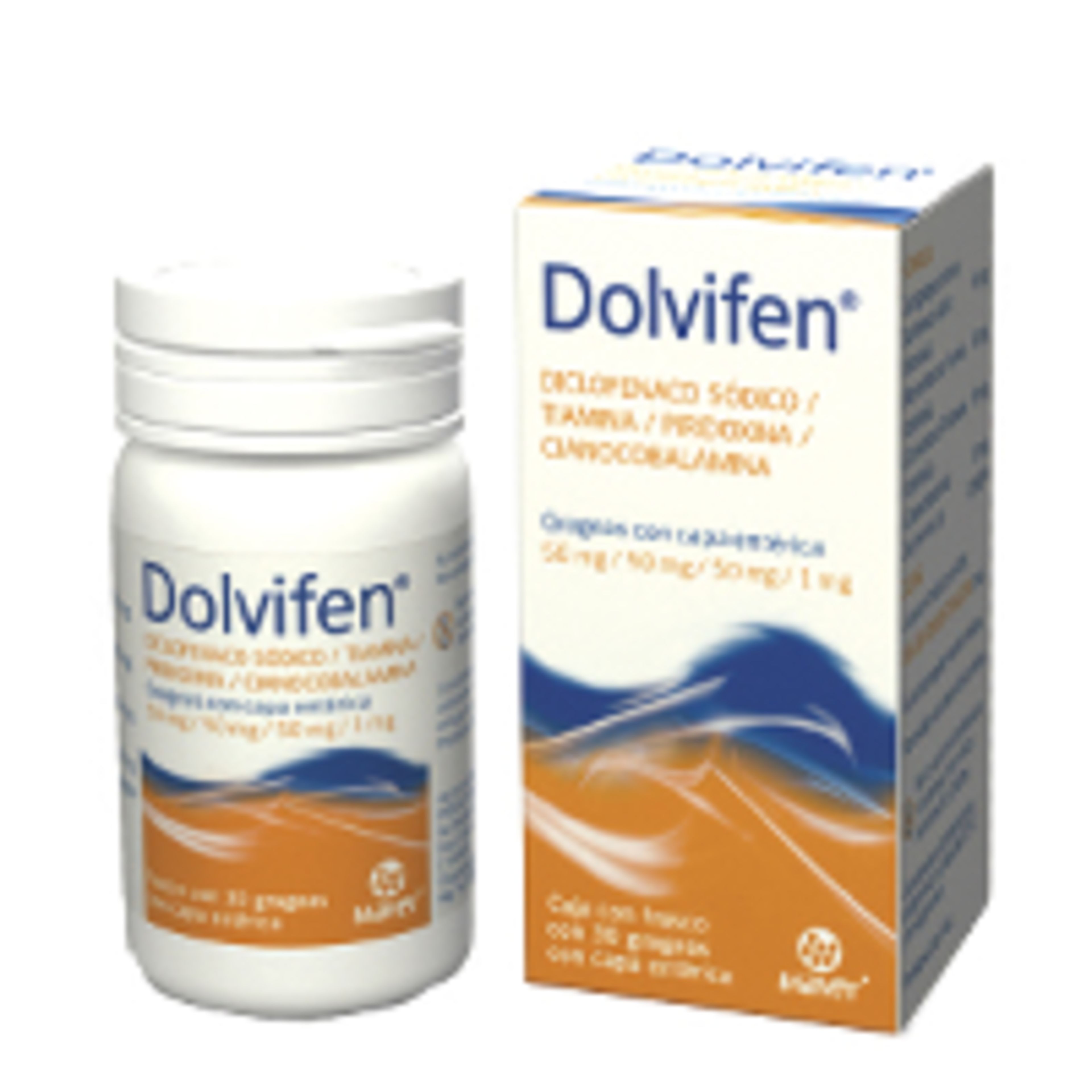 Dolvifen 50/50/50/1 Mg Con 30 Grageas